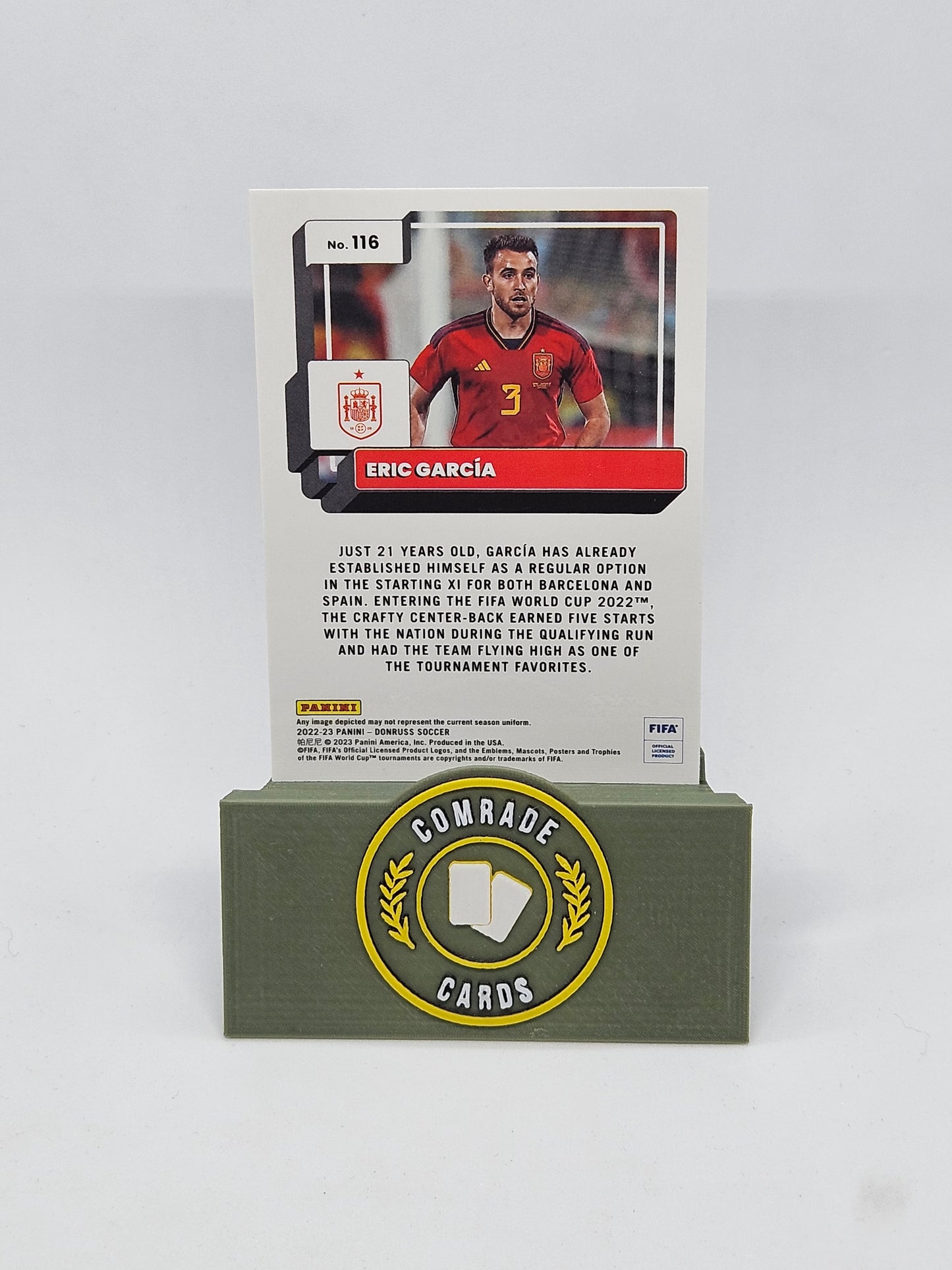 Eric Garcia (Spain) Parallel Donruss Soccer 2022-2023