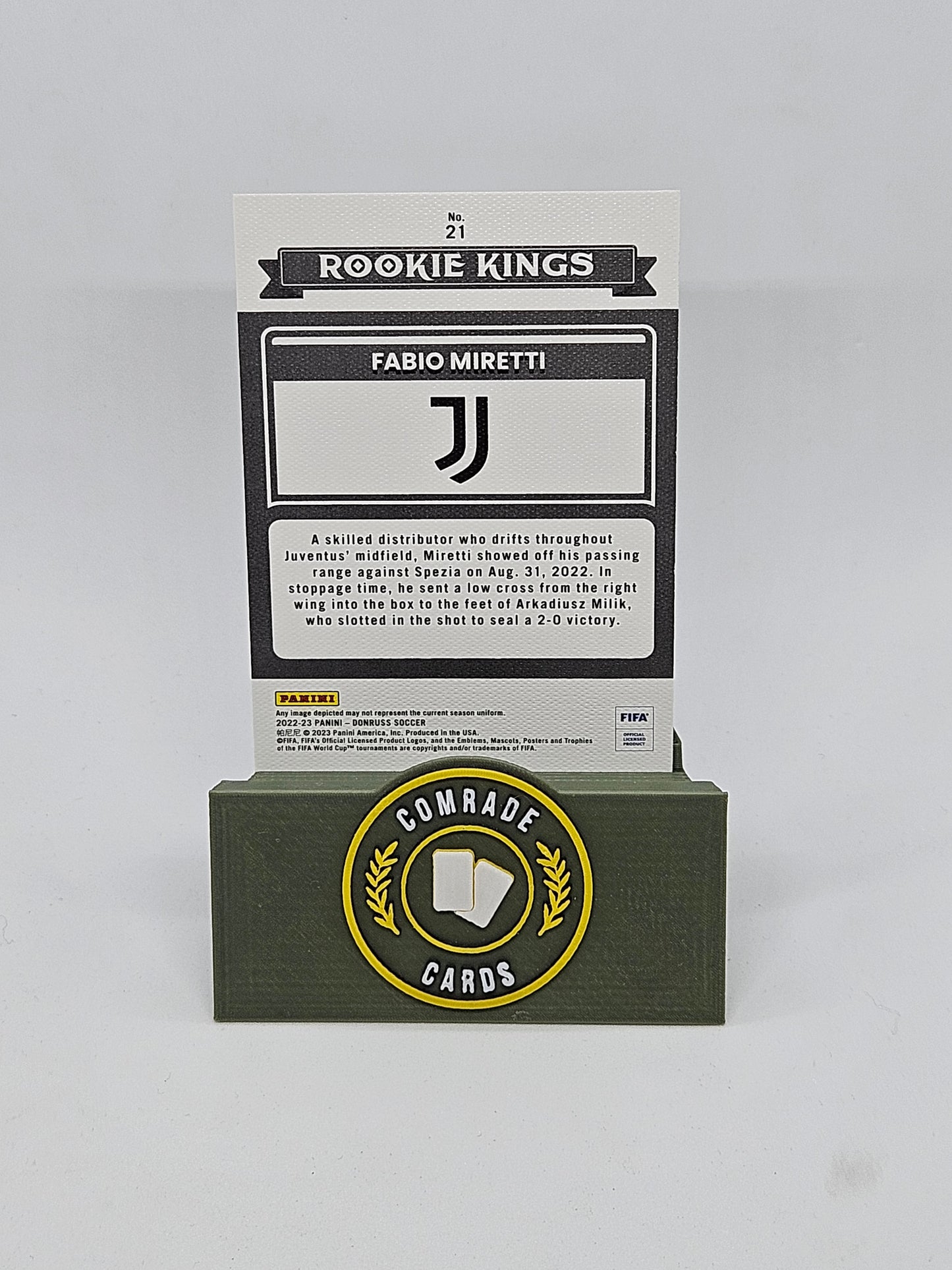 Fabio Miretti (Juventus) Insert Donruss Soccer 2022-2023