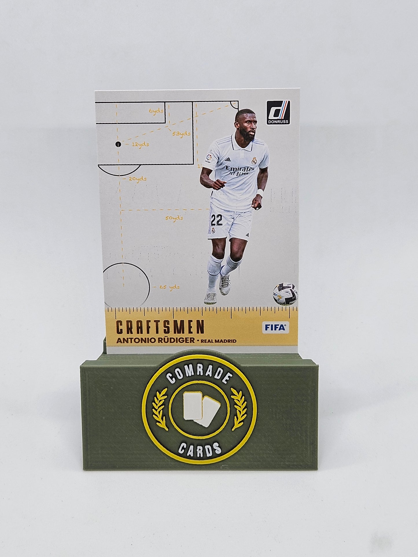 Antonio Rudiger (Real Madrid) Insert Donruss Soccer 2022-2023