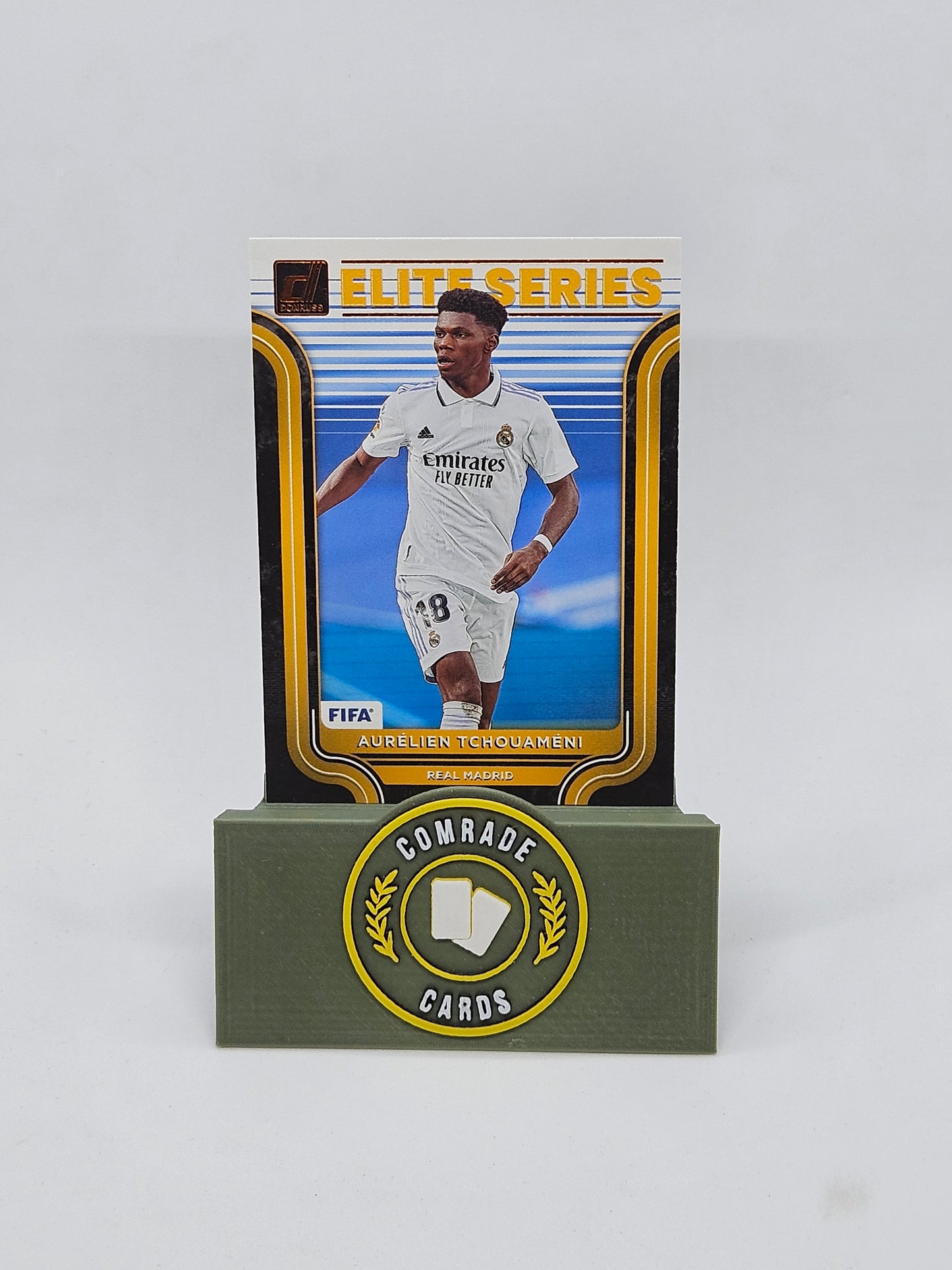 Aurelien Tchouameni (Real Madrid) Insert Donruss Soccer 2022-2023