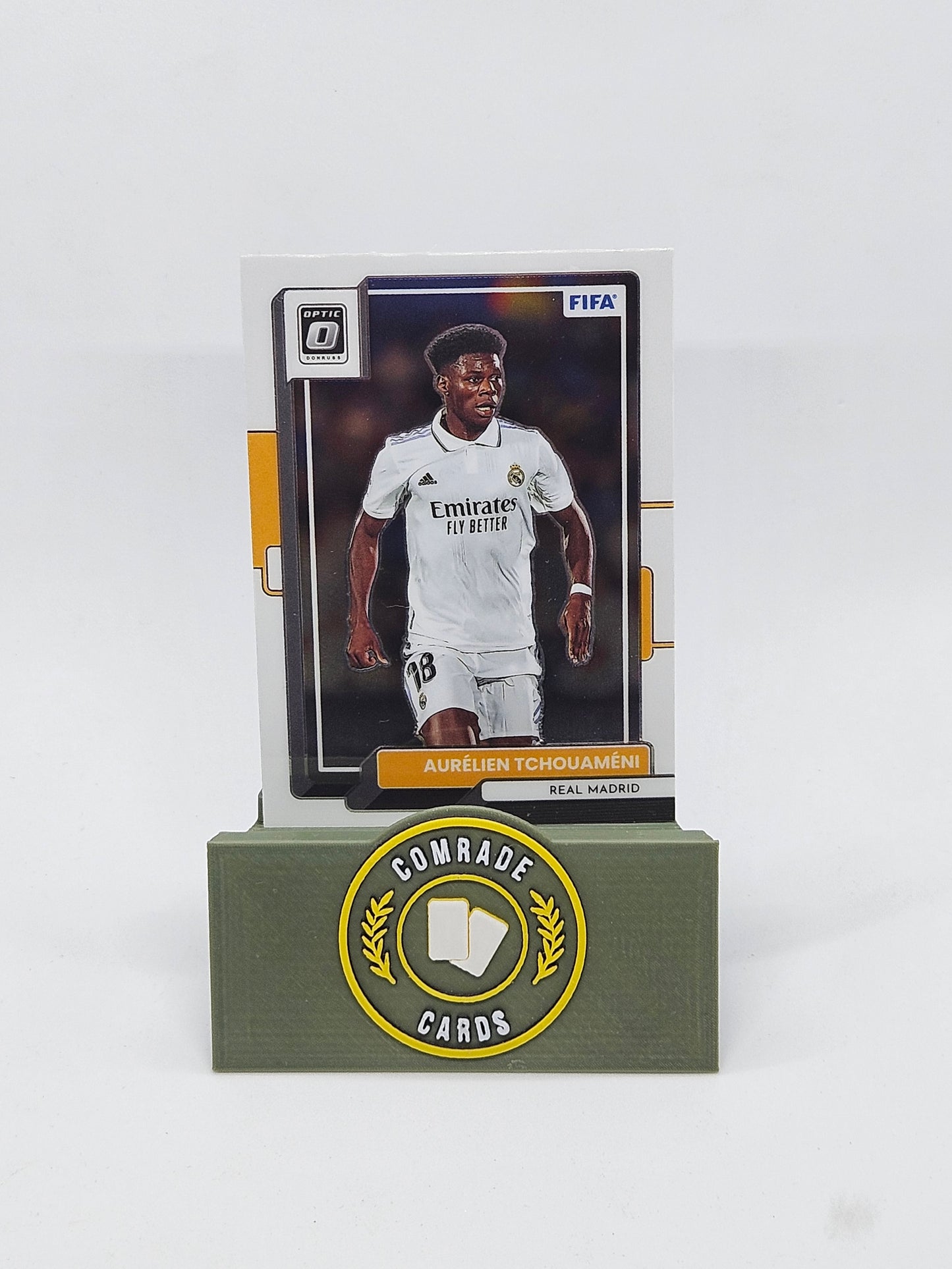 Aurelien Tchouameni (Real Madrid) Parallel Donruss Soccer 2022-2023
