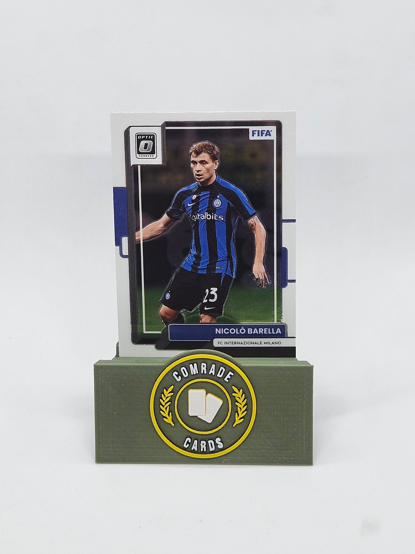 Nicolo Barella (Inter Milan) Optic Parallel Donruss Soccer 2022-2023