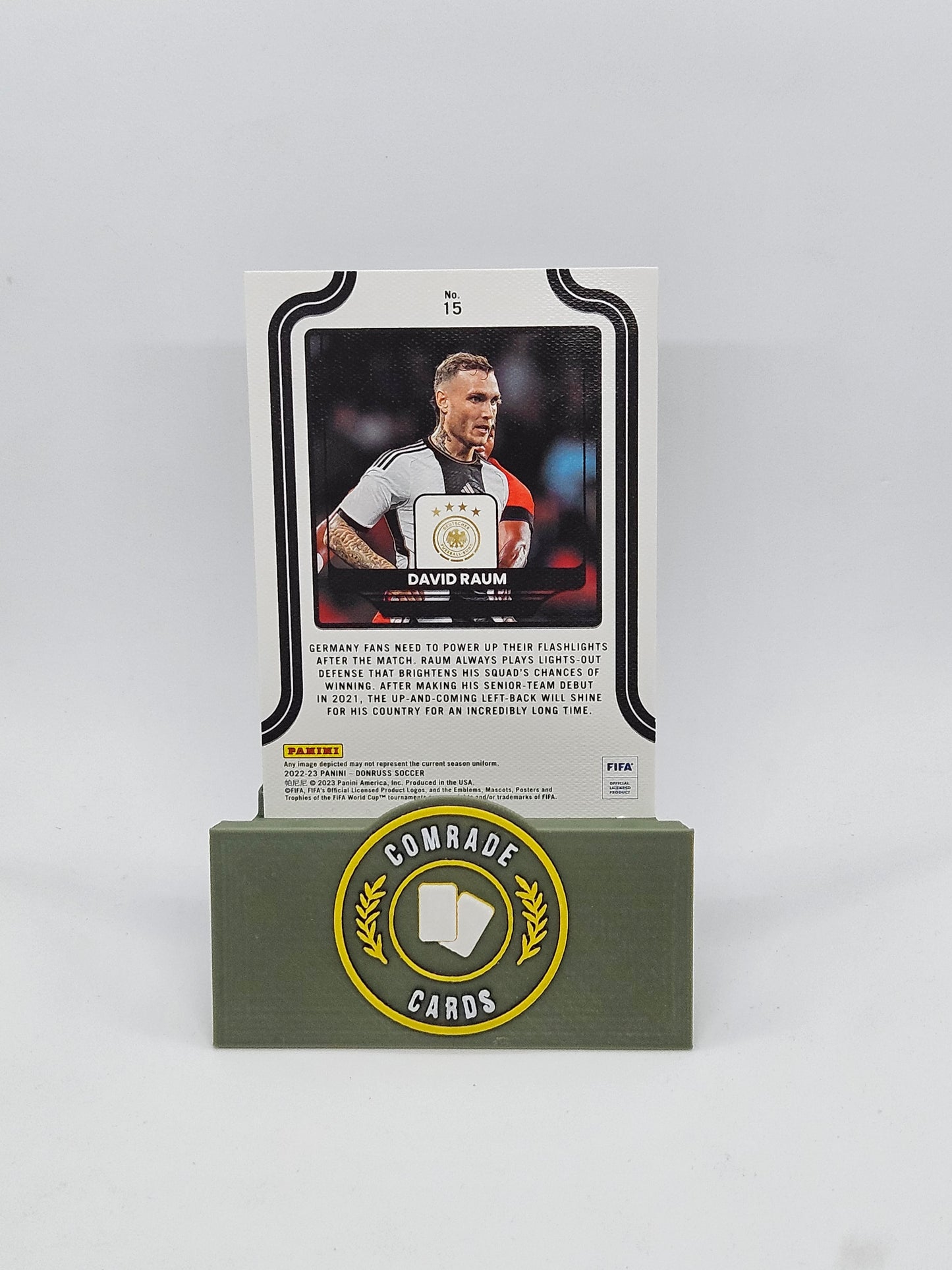 David Raum (Germany) Insert Donruss Soccer 2022-2023