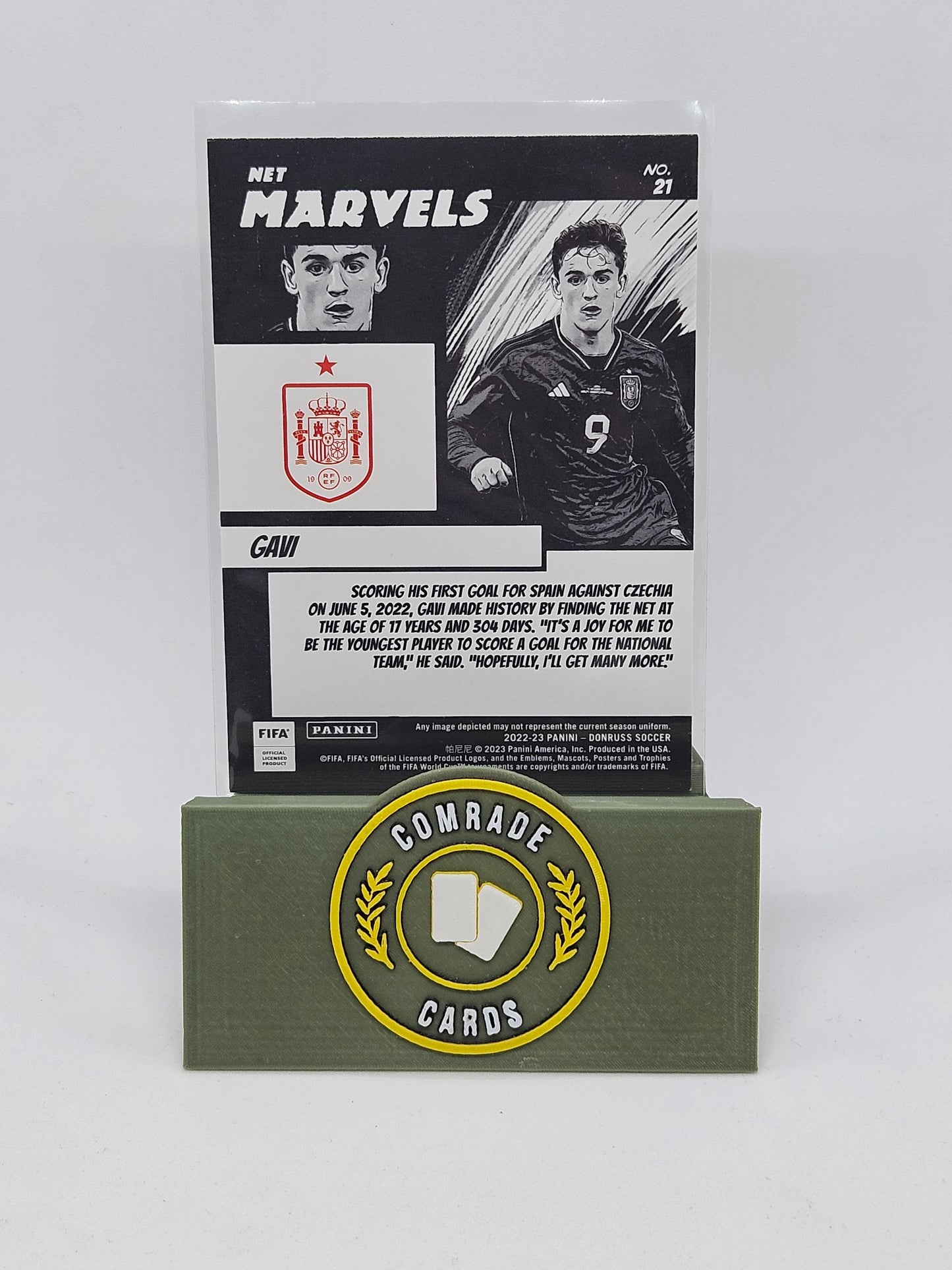Gavi (Spain) Insert Donruss Soccer 2022-2023