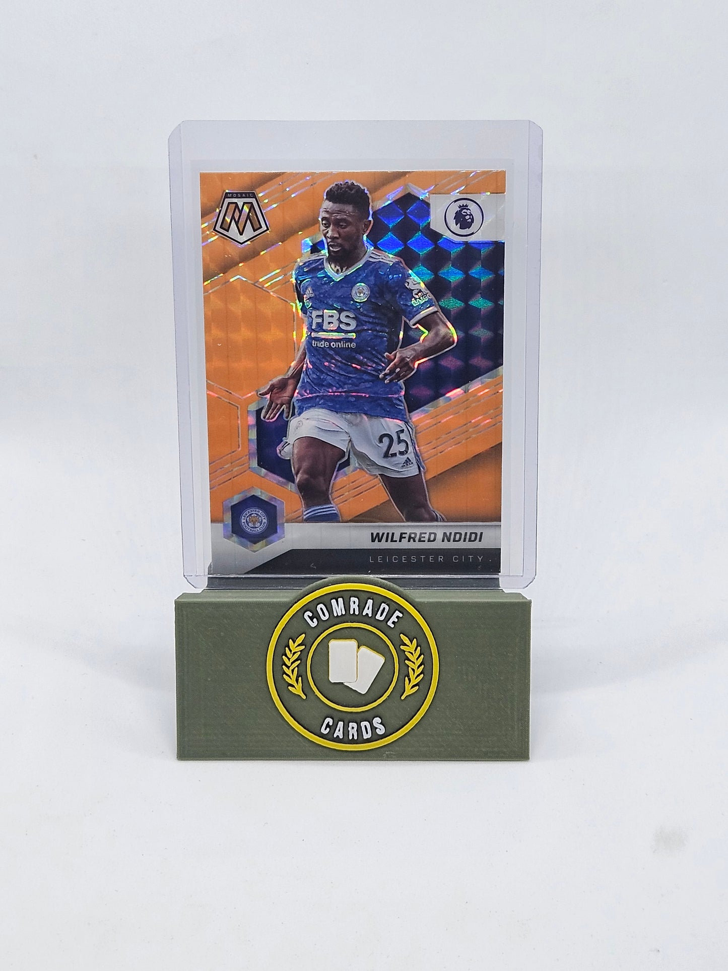 Wilfred Ndidi (Leicester) Parallel Mosaic Premier League 2021-2022