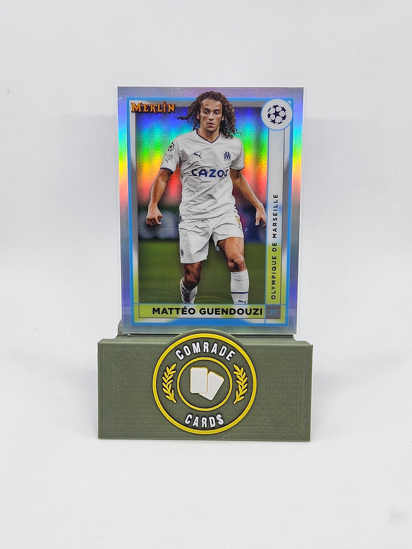 Matteo Guendouzi (Marseille) Topps Merlin Chrome UCC 2022-2023