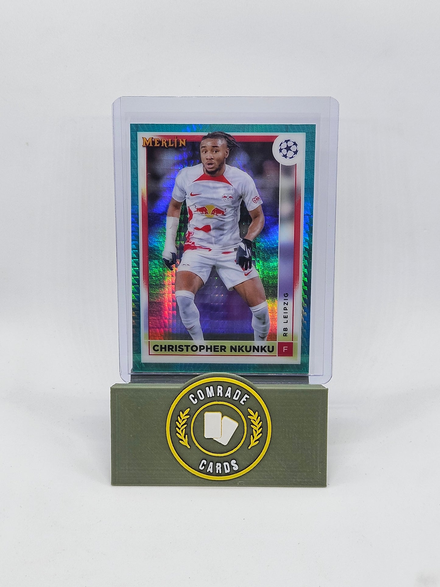 Christopher Nkunku (Leipzig) Parallel Topps Merlin Chrome UCC 2022-2023