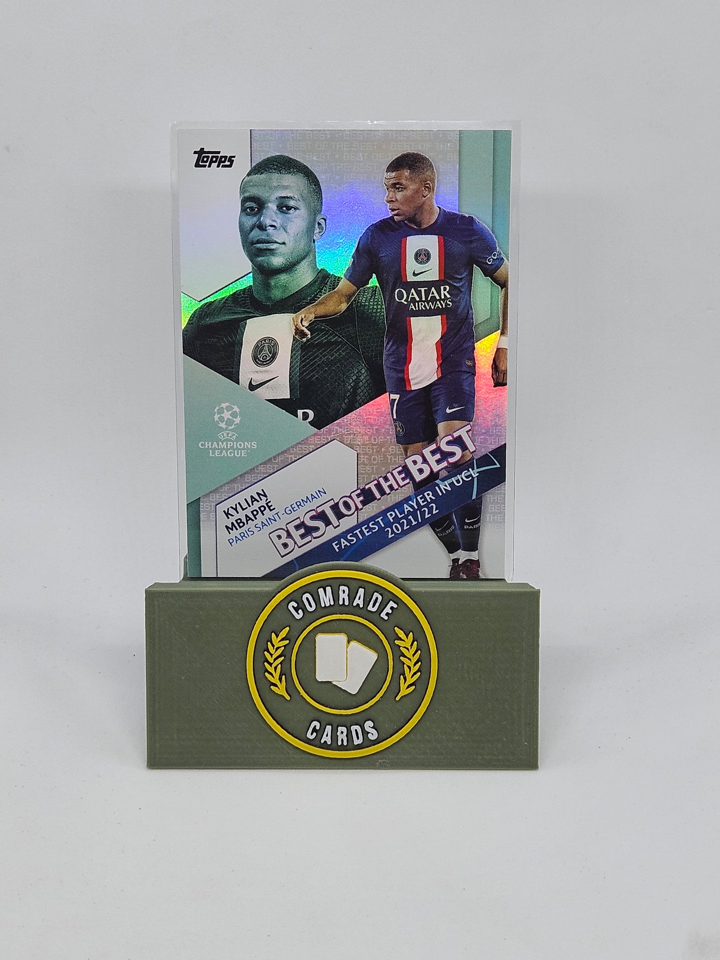 Kylian Mbappe (PSG) Insert Topps UCC 2022-2023