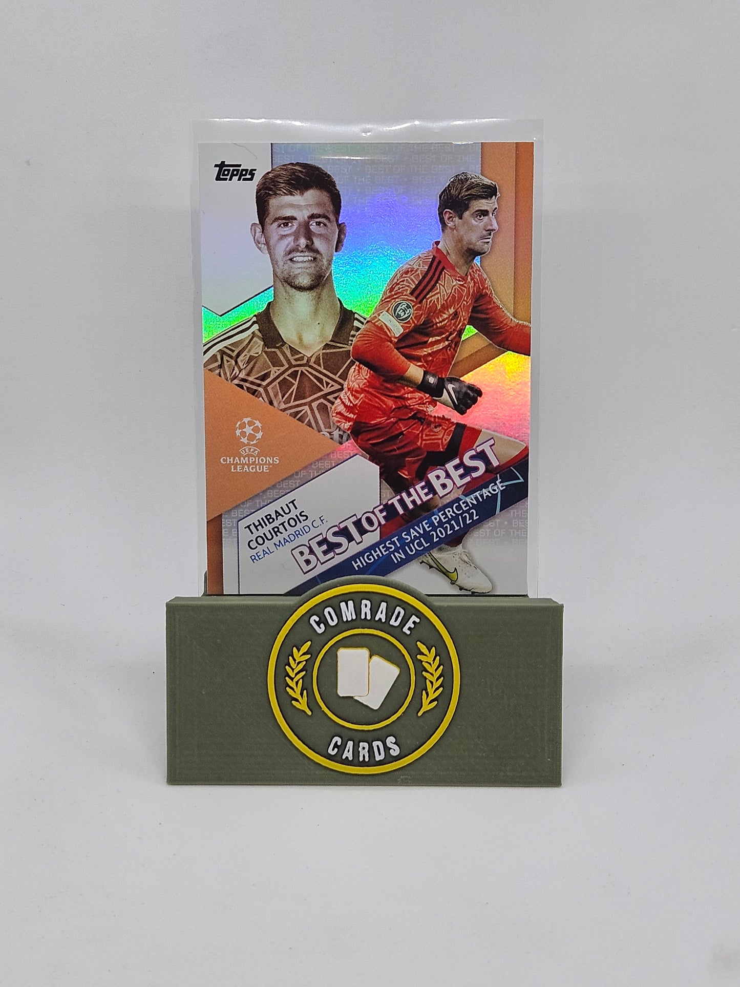 Thibaut Courtois (Real Madrid) Insert Topps UCC 2022-2023