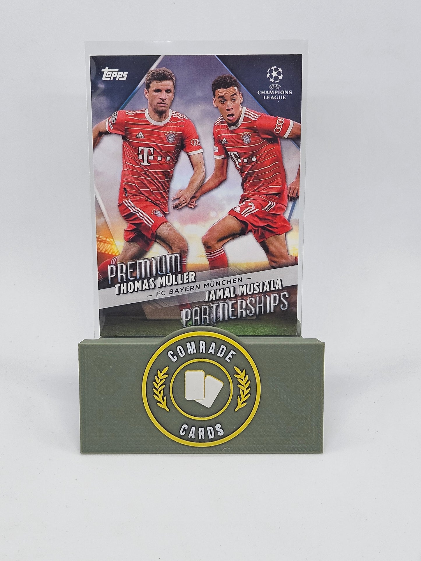 Thomas Muller & Jamal Musiala (Bayern München) Insert Topps UCC 2022-2023