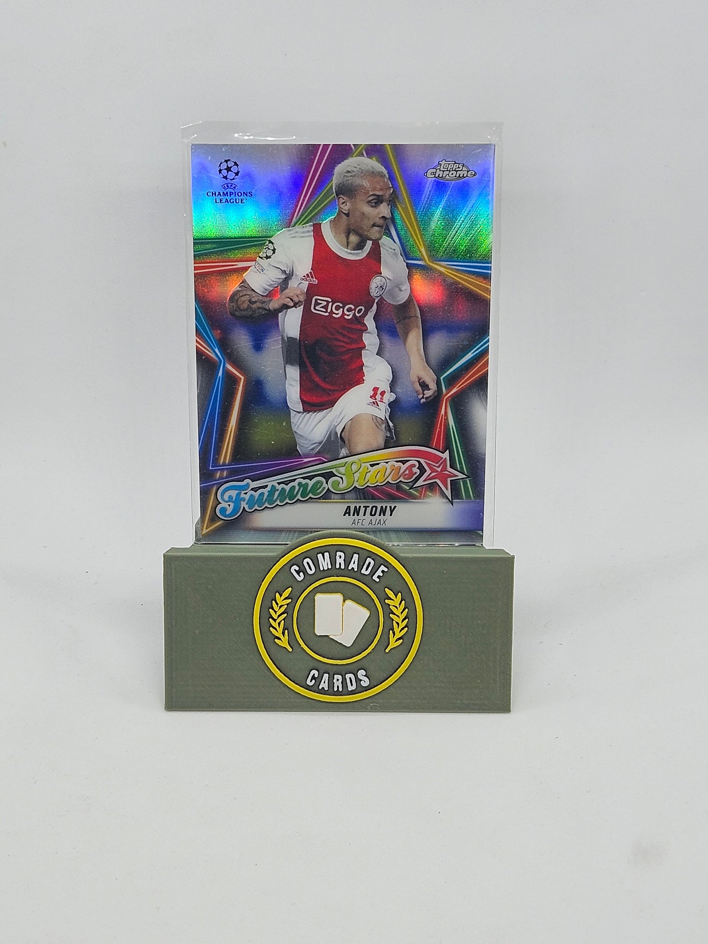 Antony (Ajax) Insert Topps Chrome UCL 2021-2022