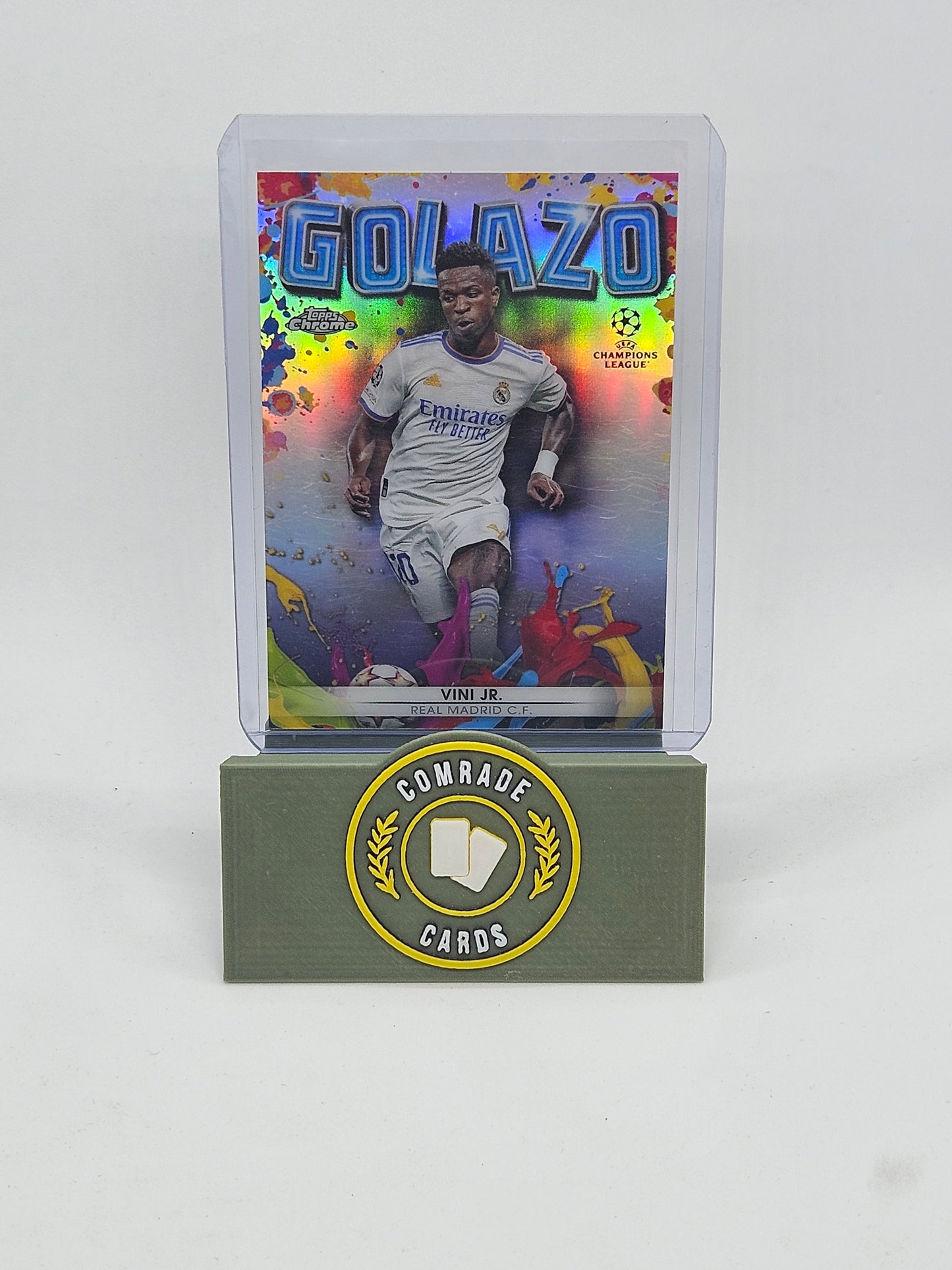 Vini Jr (Real Madrid) Insert Topps Chrome UCL 2021-2022
