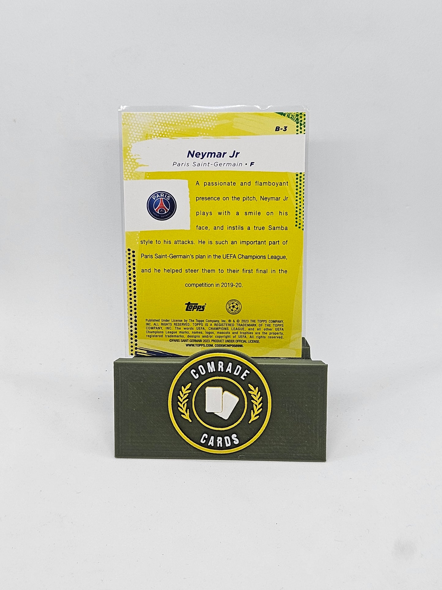Neymar (PSG) Inserts Topps Carnaval UCC 2022-2023