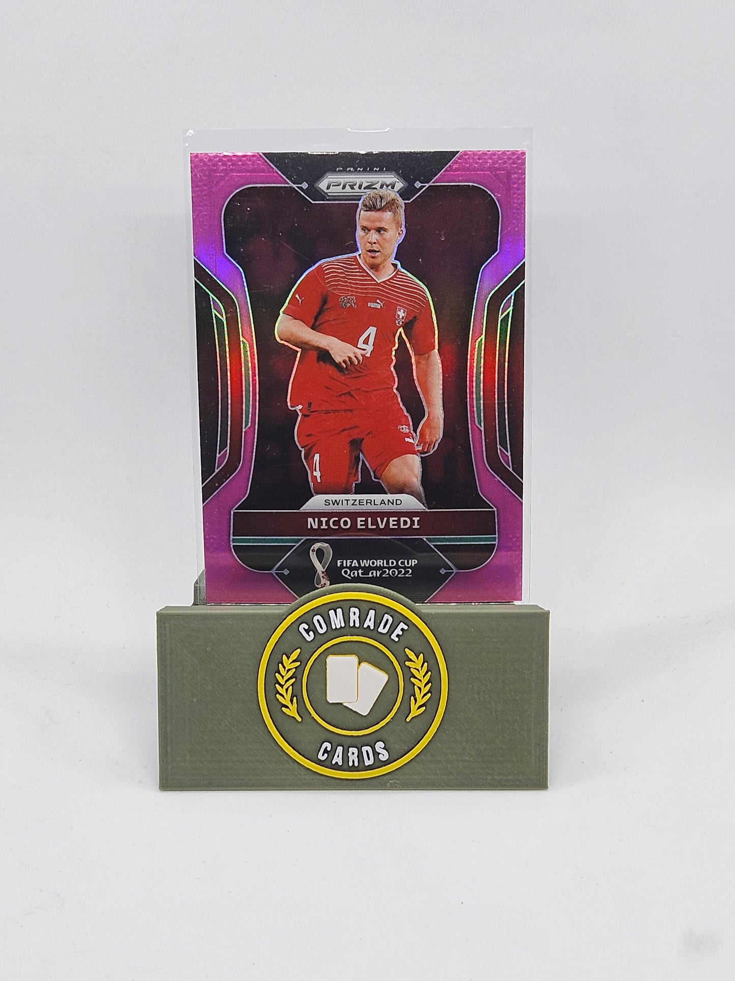 Nico Elvedi (Switzerland) Parallel Prizm Fifa World Cup Qatar 2022