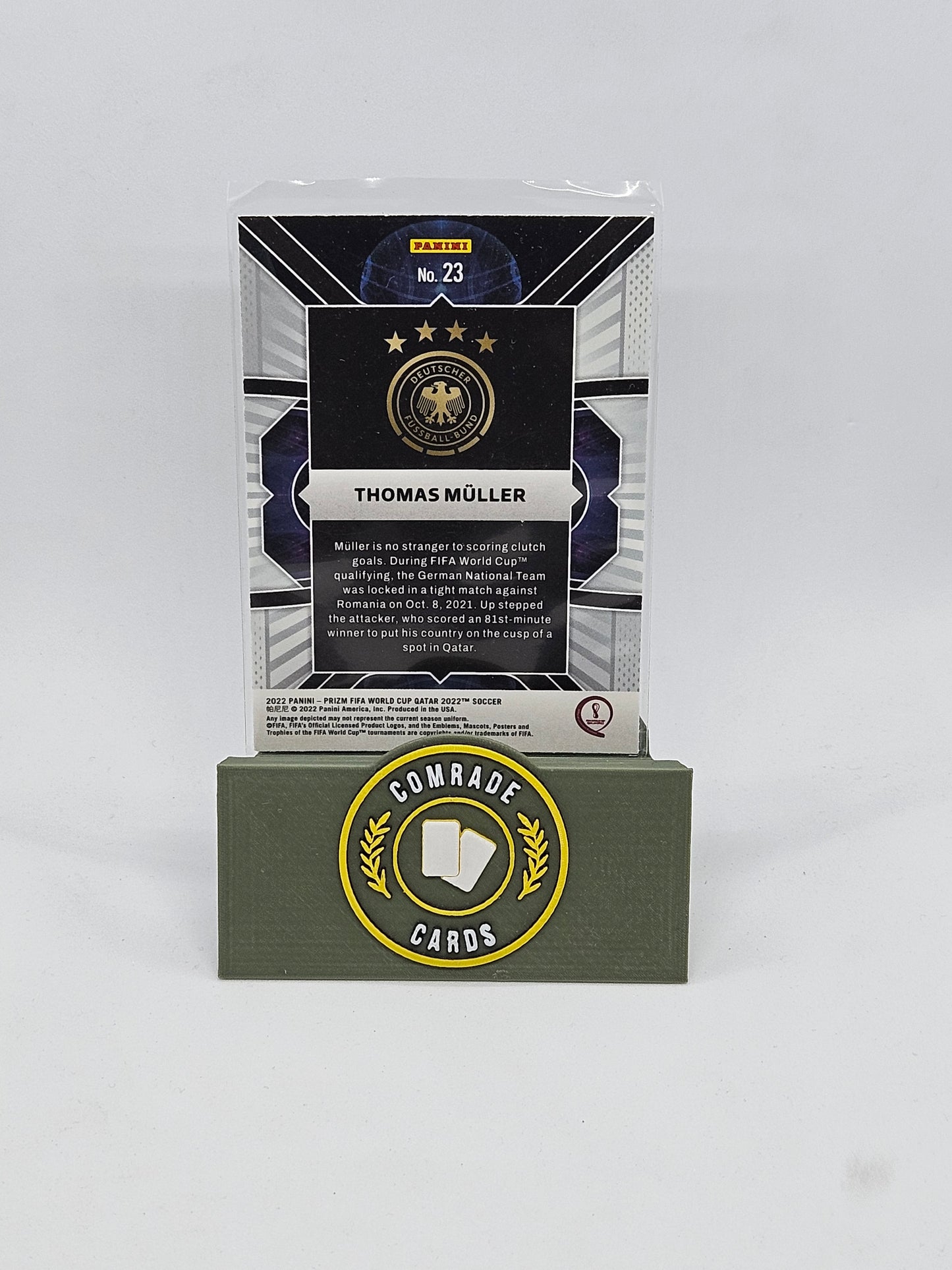Thomas Muller (Germany) Insert Prizm Fifa World Cup Qatar 2022