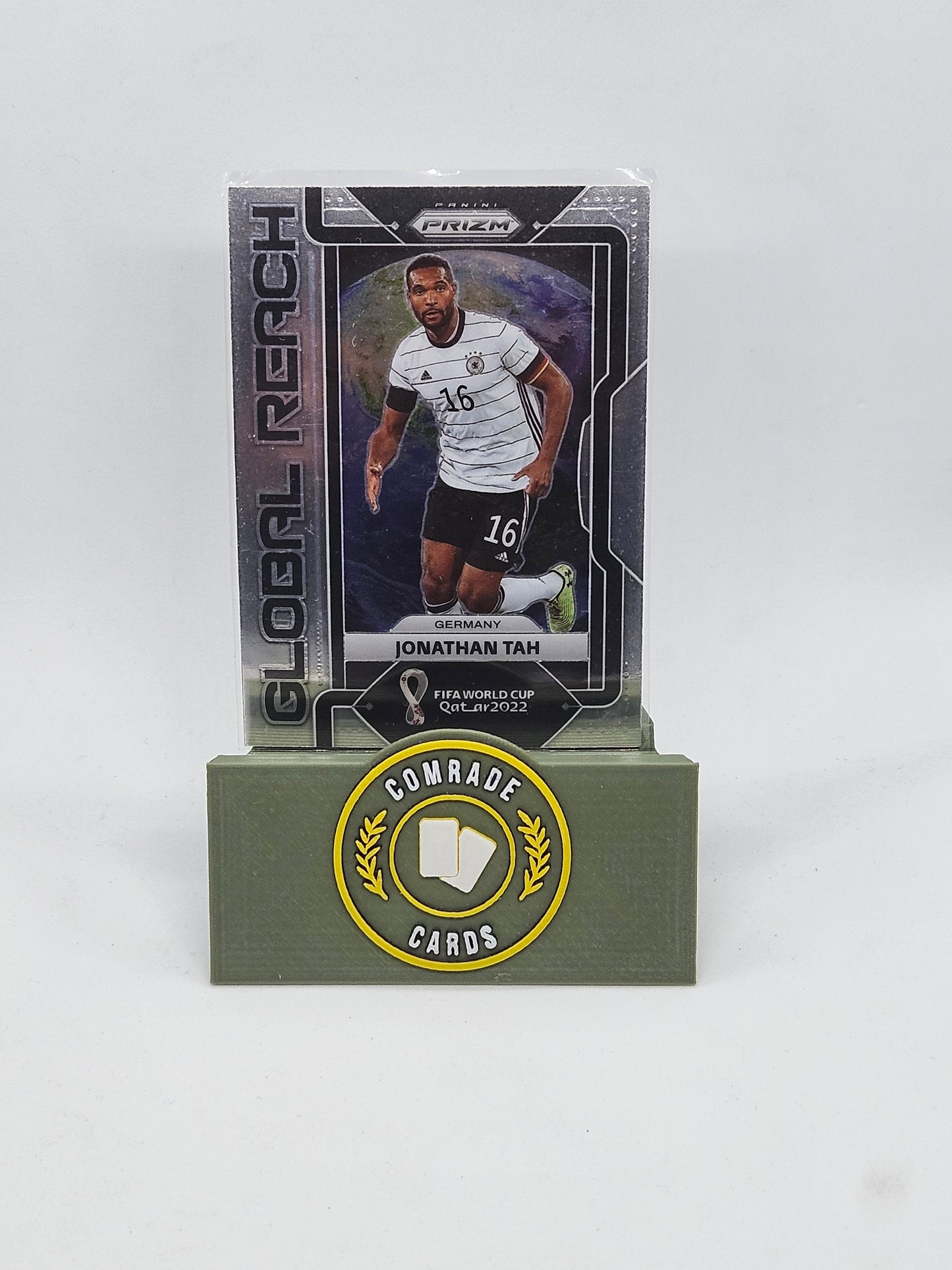 Jonathan Tah (Germany) Insert Prizm Fifa World Cup Qatar 2022