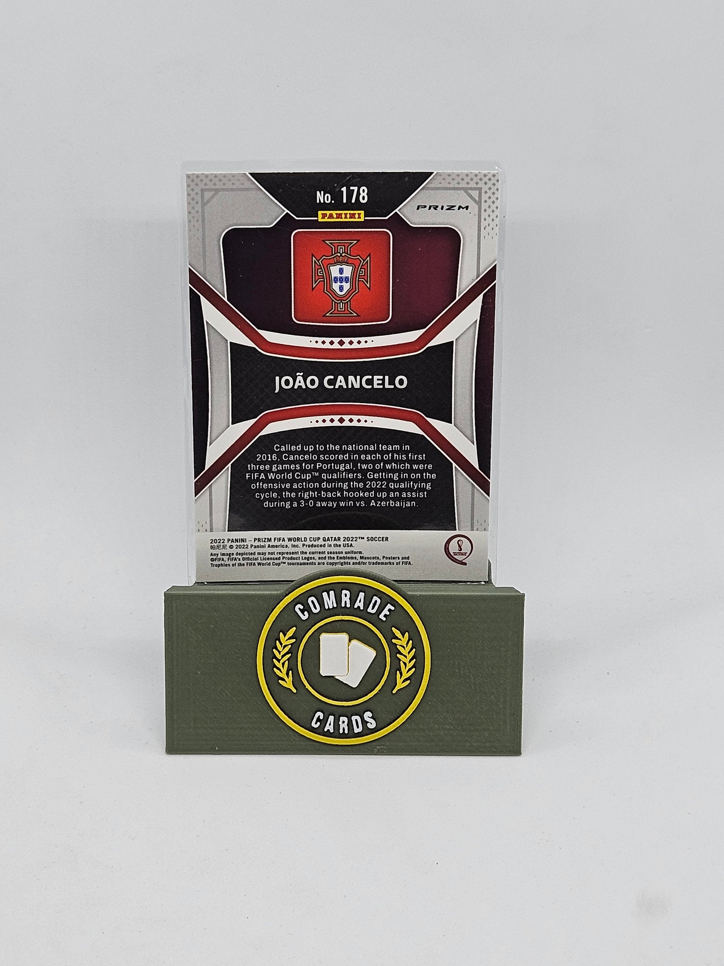 Joao Cancelo (Portugal) Parallel Prizm Fifa World Cup Qatar 2022