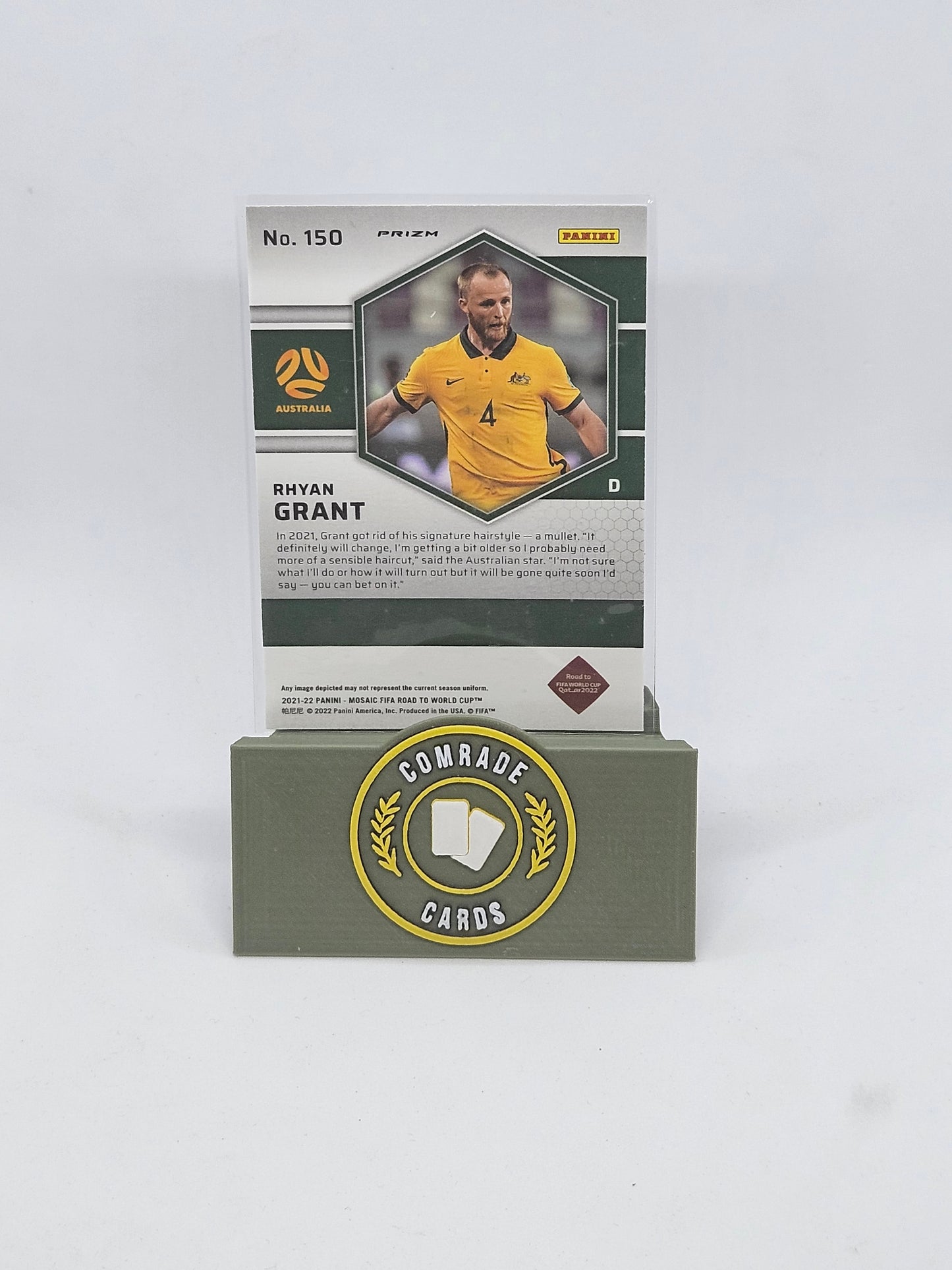 Rhyan Grant (Australia) Parallel Mosaic Road To Fifa World Cup 2021-2022