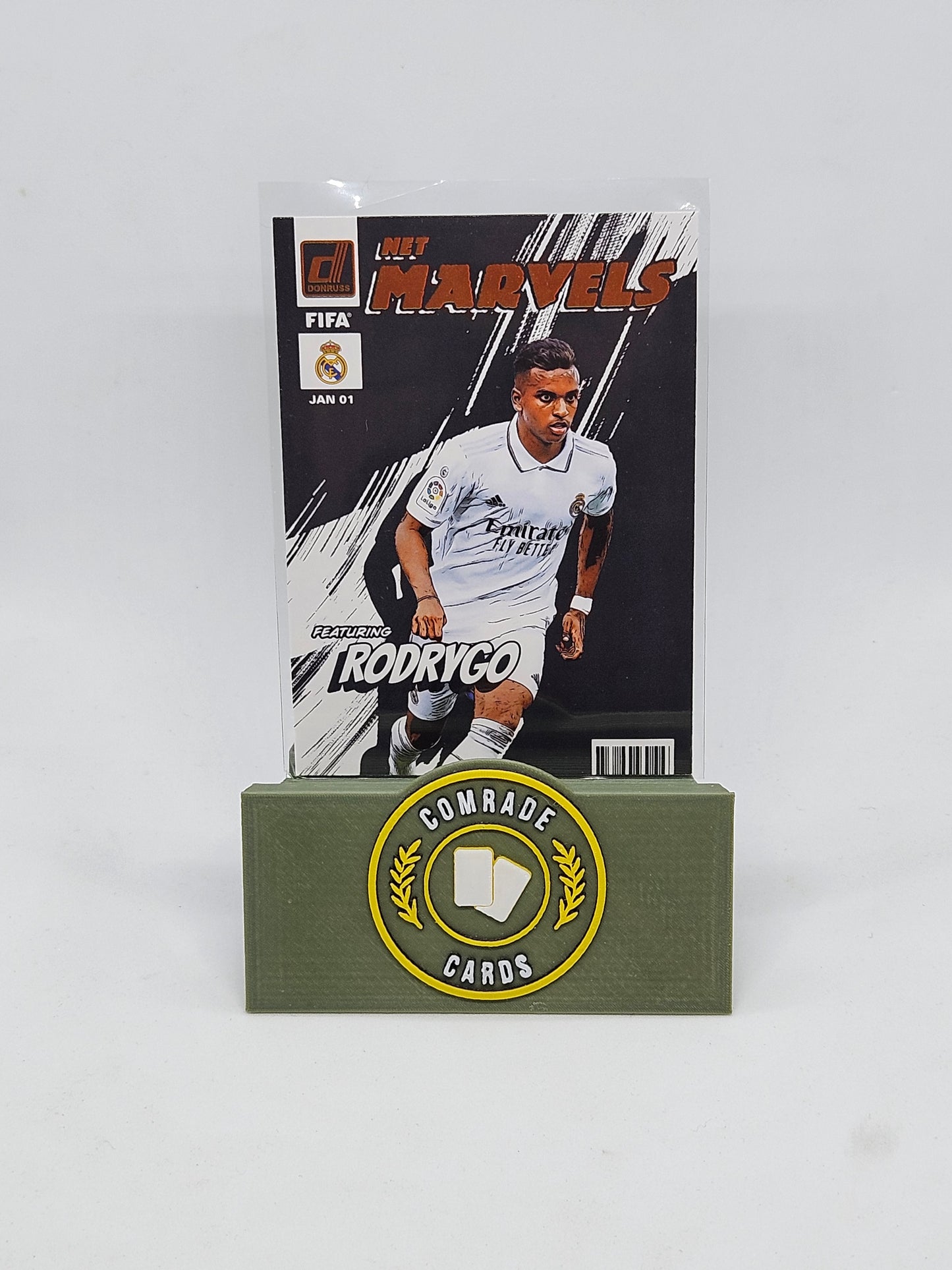 Rodrygo (Real Madrid) Insert Donruss Soccer 2022-2023