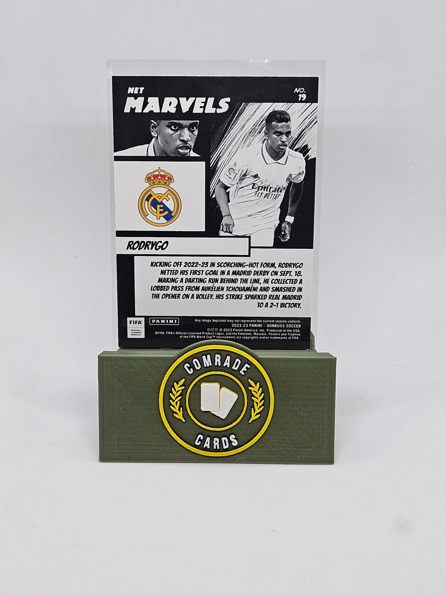Rodrygo (Real Madrid) Insert Donruss Soccer 2022-2023