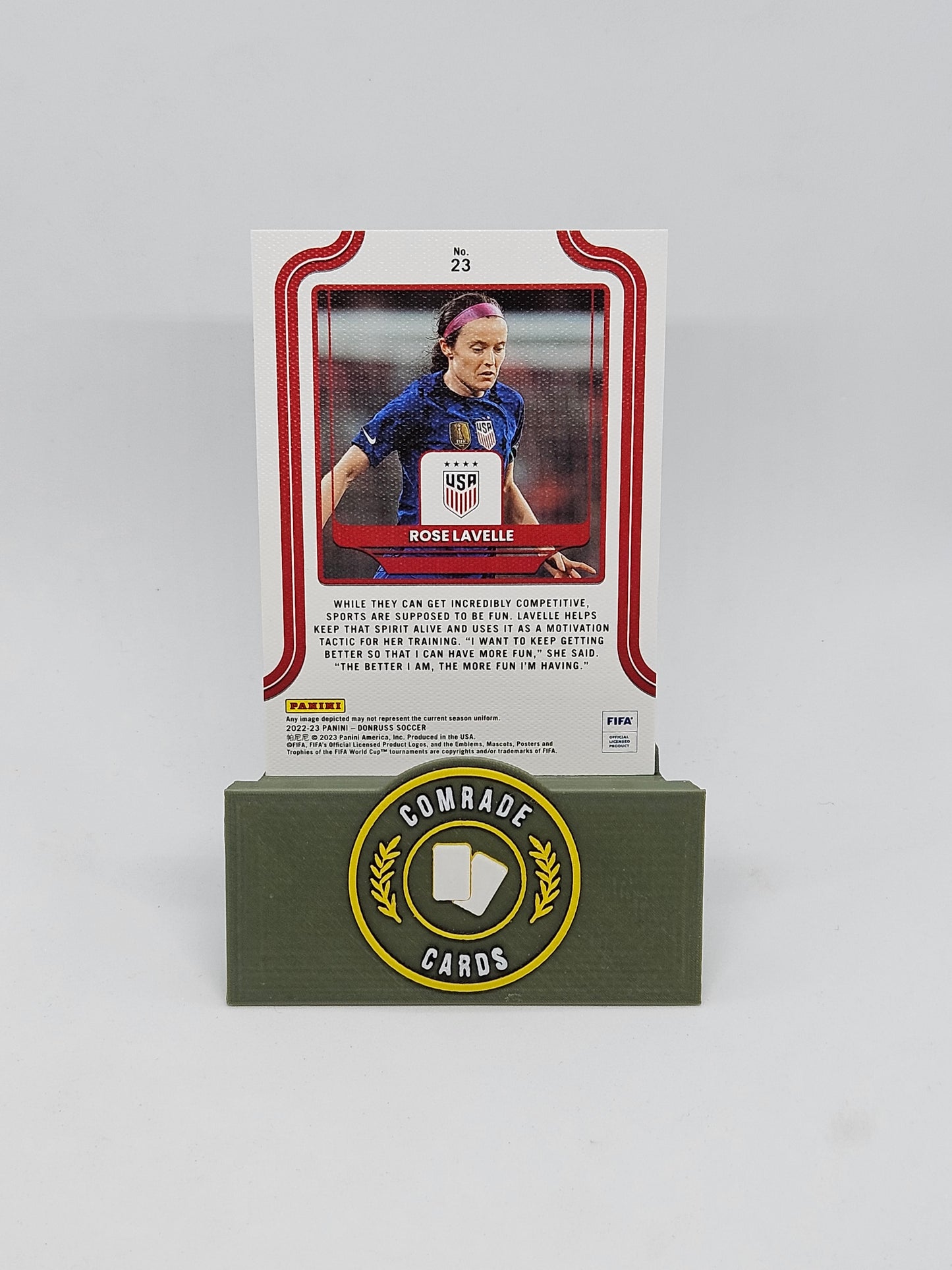 Rose Lavelle (USA) Insert Donruss Soccer 2022-2023
