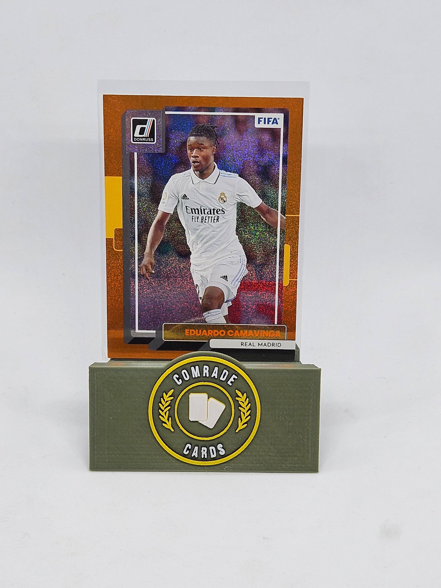 Edouardo Camavinga (Real Madrid) Parallel Donruss Soccer 2022-2023