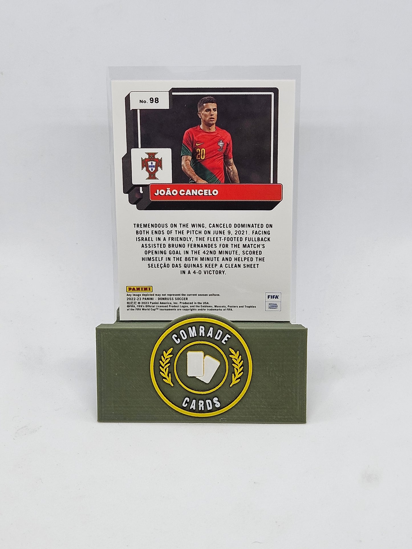 Joao Cancelo (Portugal) Parallel Donruss Soccer 2022-2023
