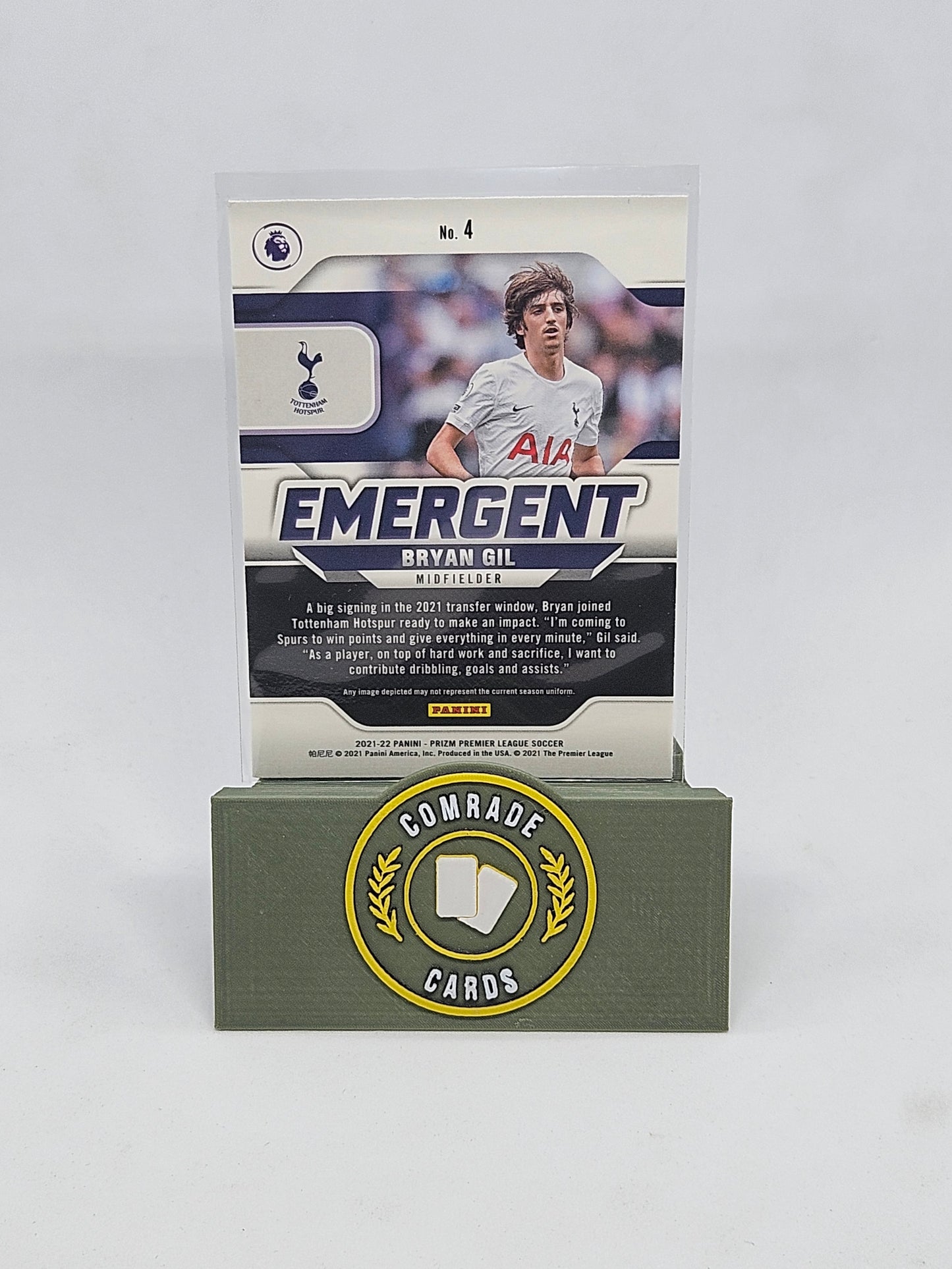 Bryan Gil (Tottenham) Insert Prizm Premier League 2021-2022