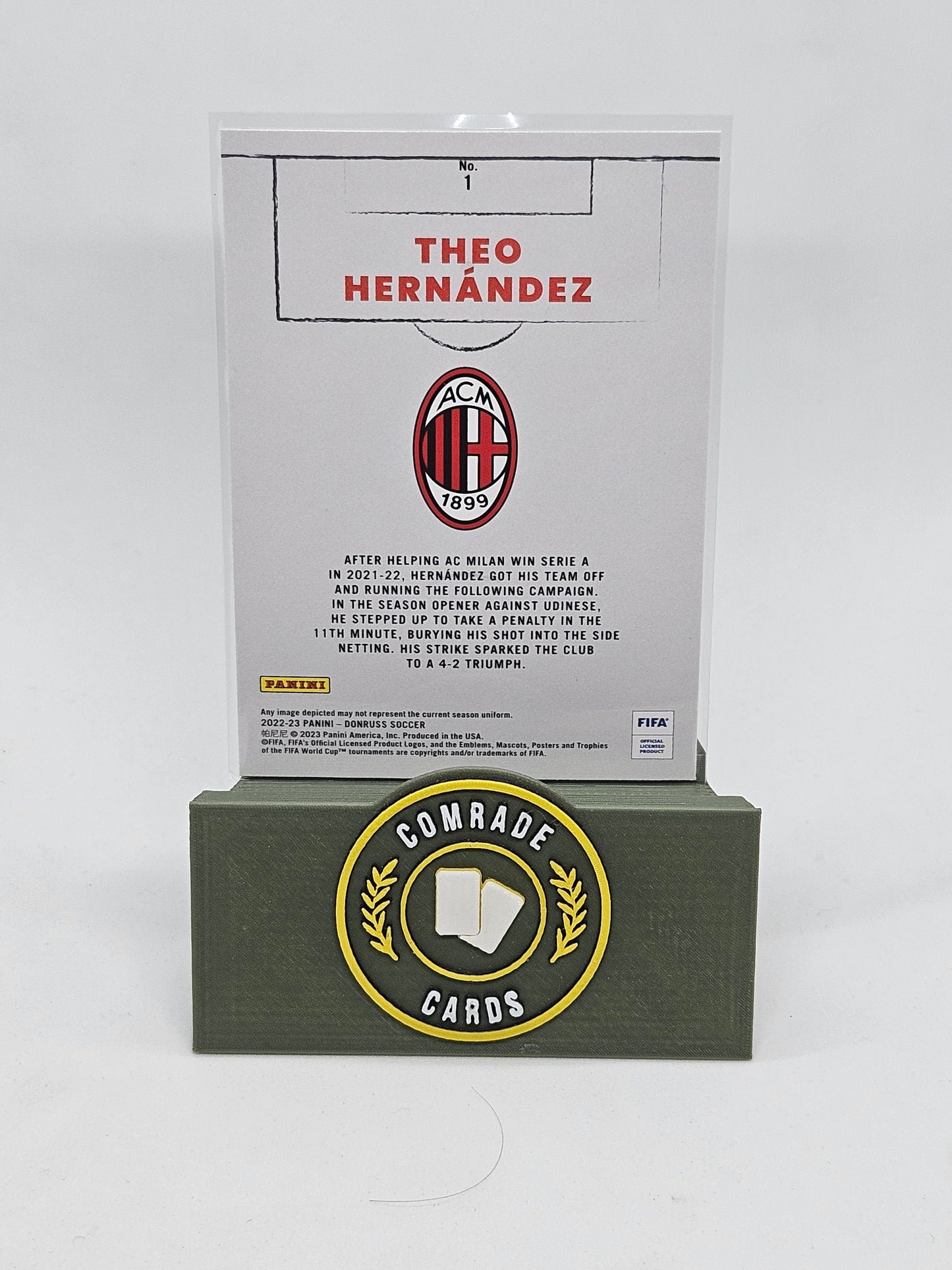 Theo Hernandez (AC Milan) Insert Donruss Soccer 2022-2023