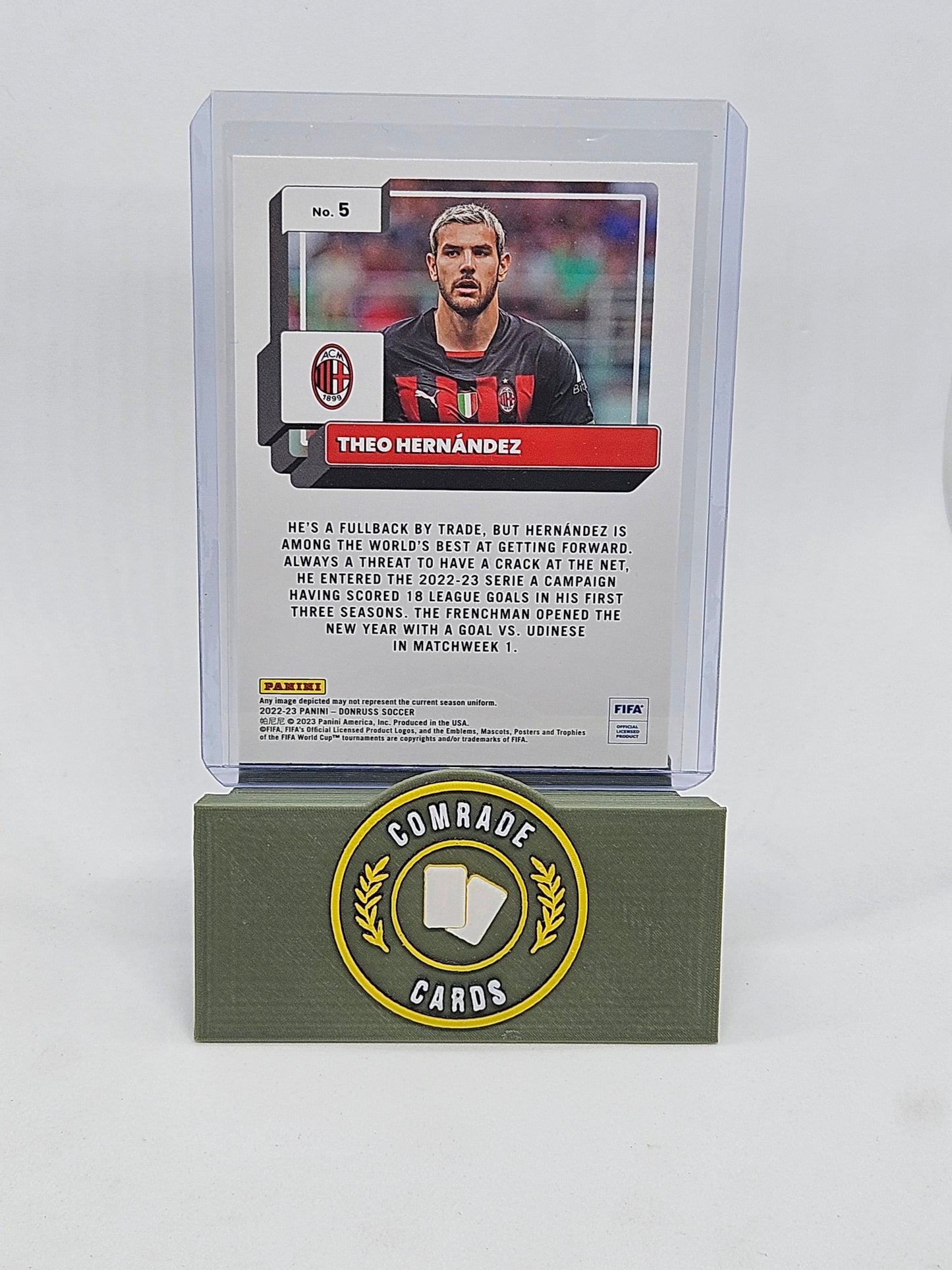 Theo Hernandez (AC Milan) Parallel Donruss Soccer 2022-2023