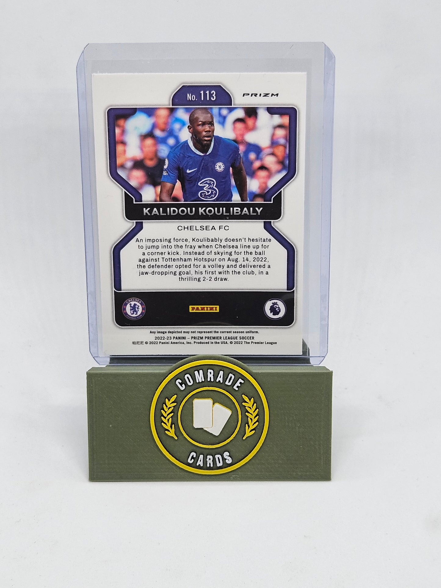 Kalidou Koulibaly (Chelsea) SP Parallel Prizm Premier League 2022-2023