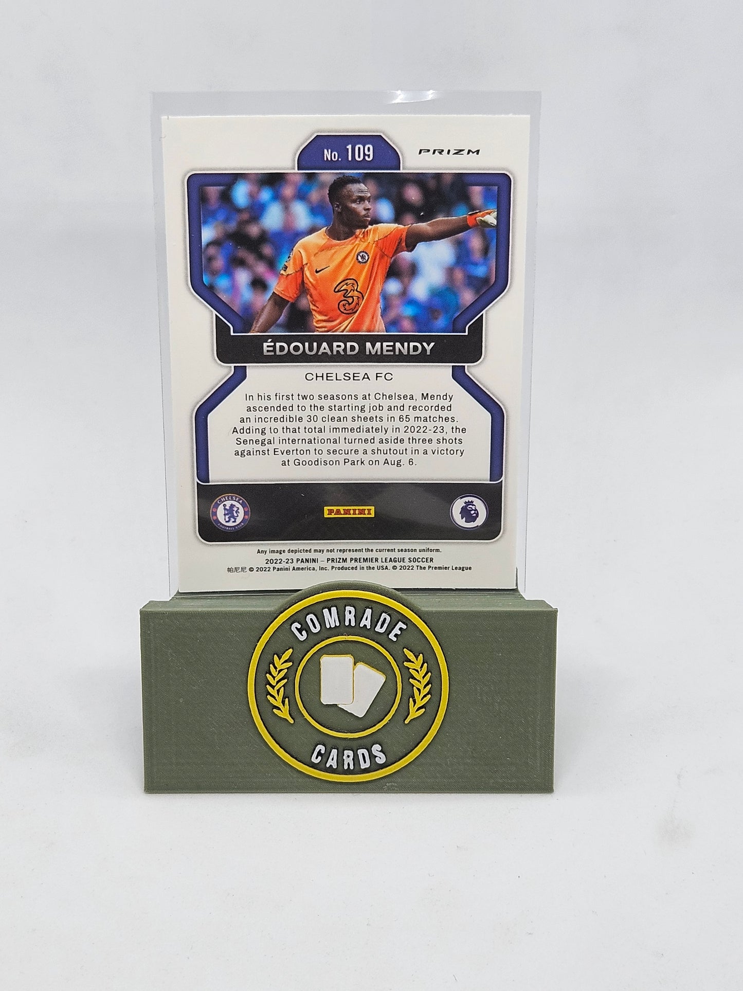 Edouard Mendy (Chelsea) Silver Parallel Prizm Premier League 2022-2023