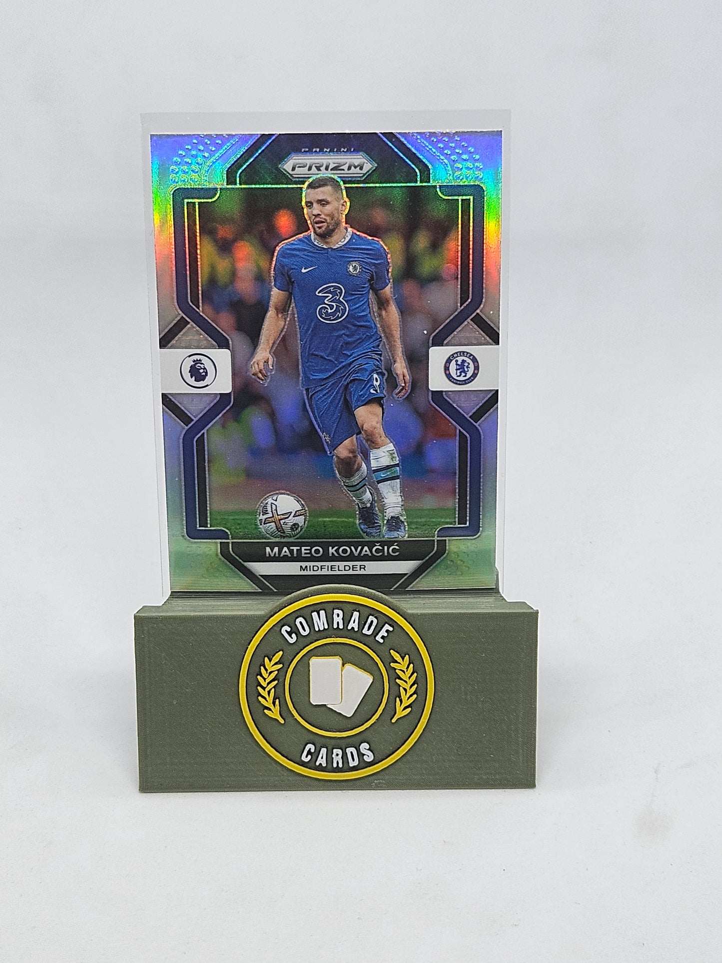 Mateo Kovacic (Chelsea) Silver Parallel Prizm Premier League 2022-2023