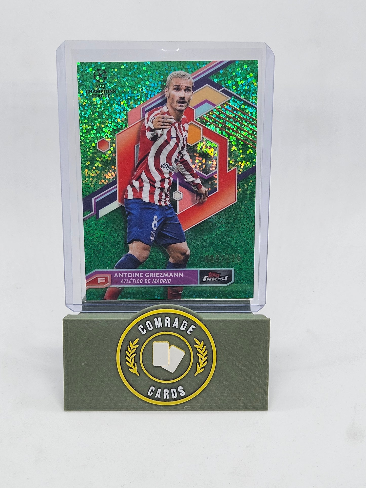 Antoine Griezmann (Athletico Madrid) 080/125 Topps Finest 22/23