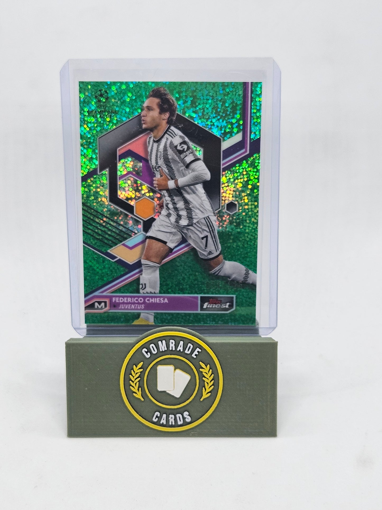 Federico Chiesa (Juventus) 024/125 Topps Finest 22/23