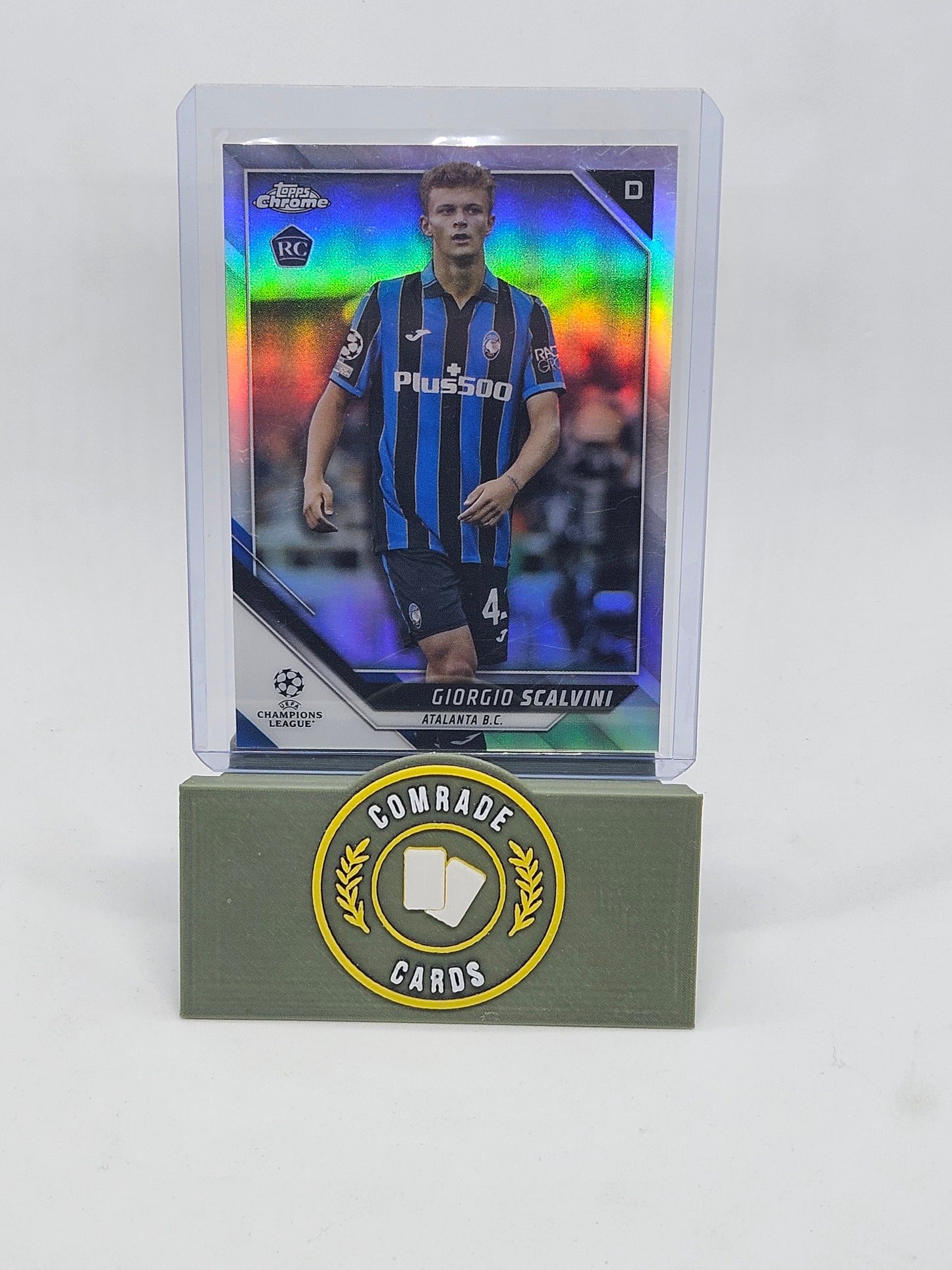 Giorgio Scalvini (Atalanta) Parallel Topps Chrome 21/22