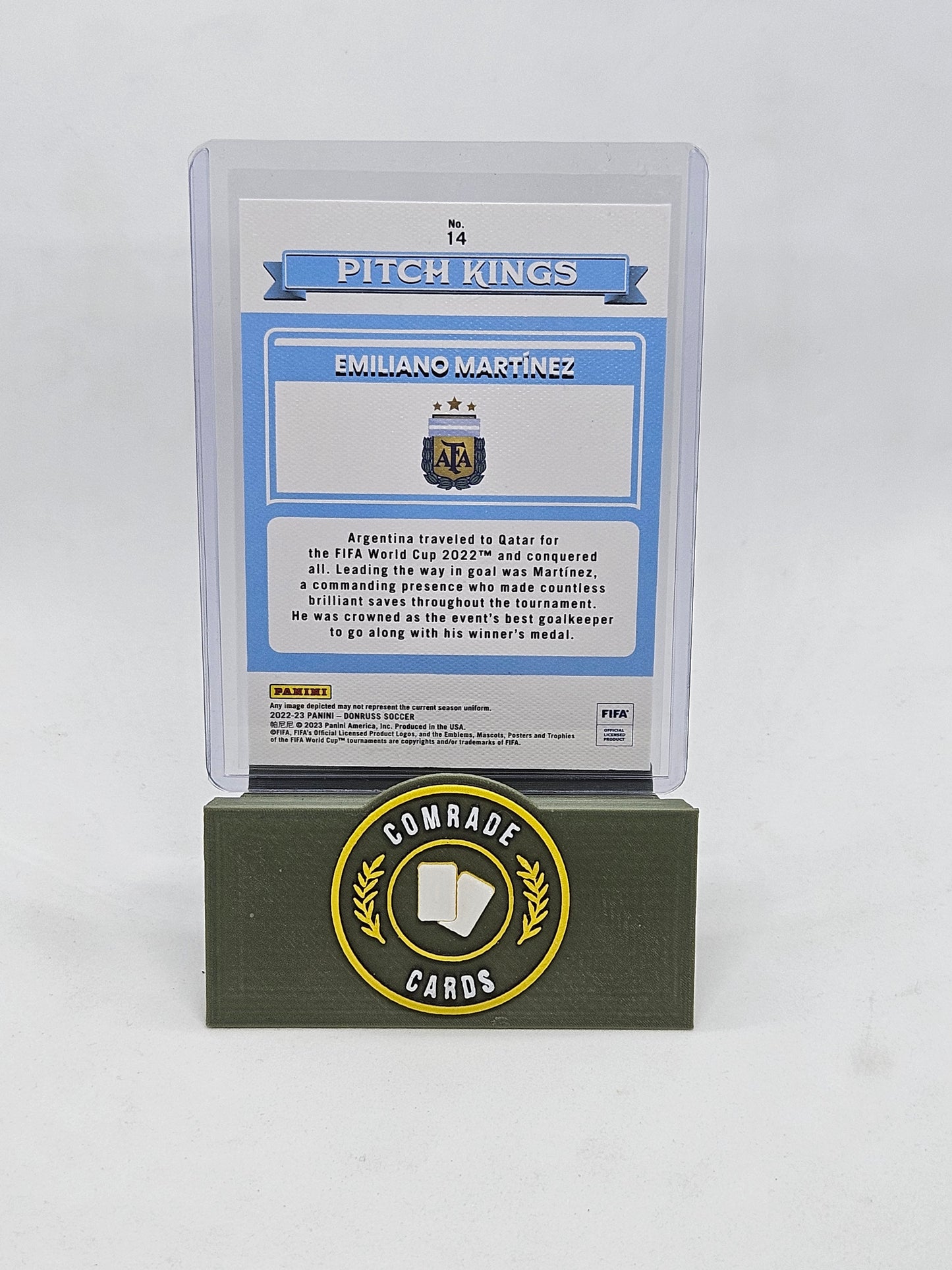 Emiliano Martinez (Argentina) Pitch Kings Insert