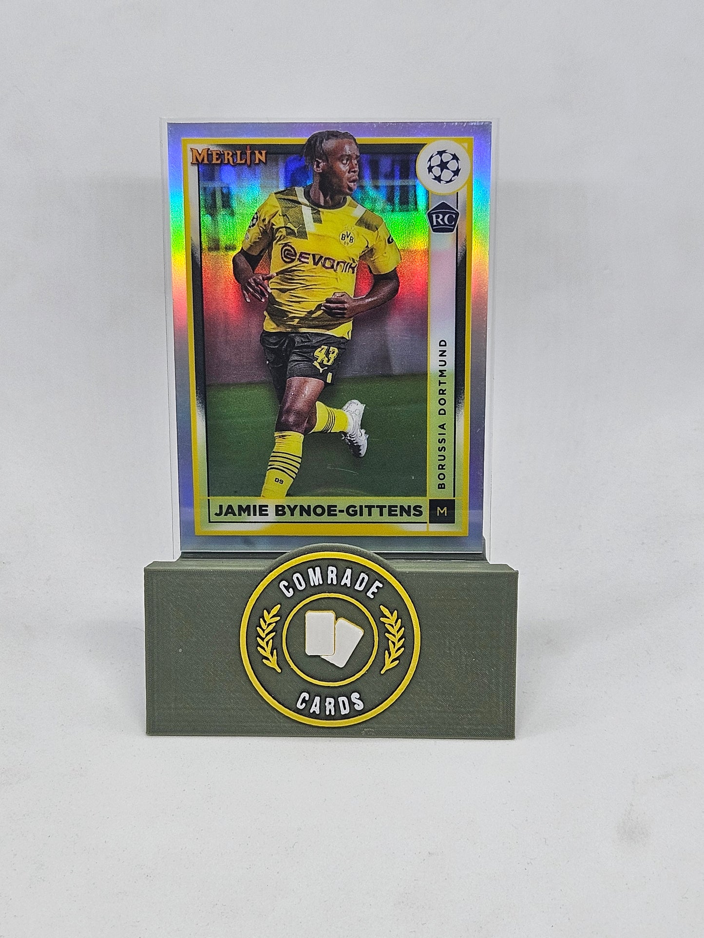 Jamie Bynoe-Gittens (Dortmund) Refractor Merlin Chrome 21/22