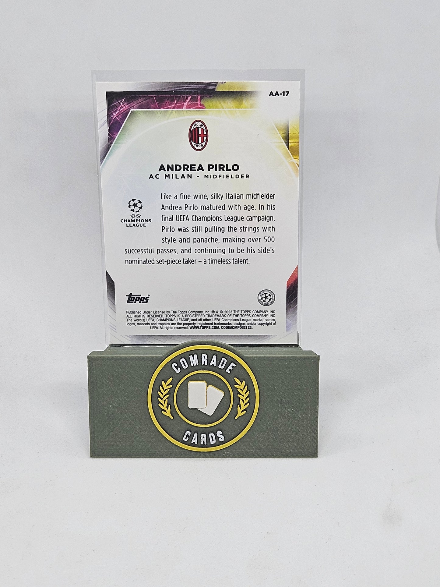 Andrea Pirlo (AC Milan) Ageless Alchemy Insert Merlin 22/23