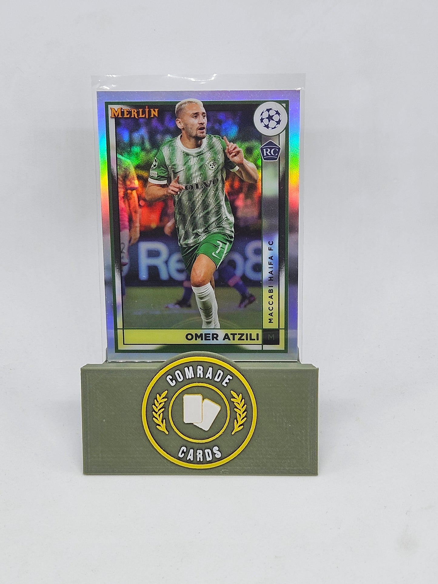 Omer Atzili (Maccabi Haifa) Refractor Parallel Merlin Chrome 22/23