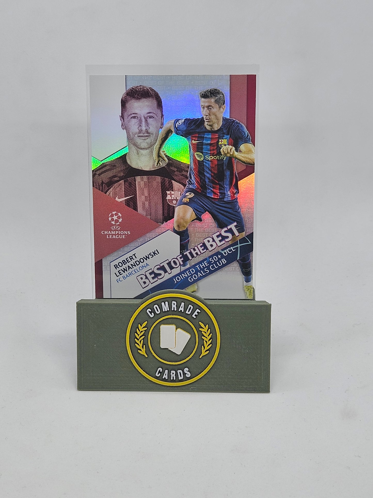 Robert Lewandowski (Barcelona) Insert Topps UCC 2022-2023