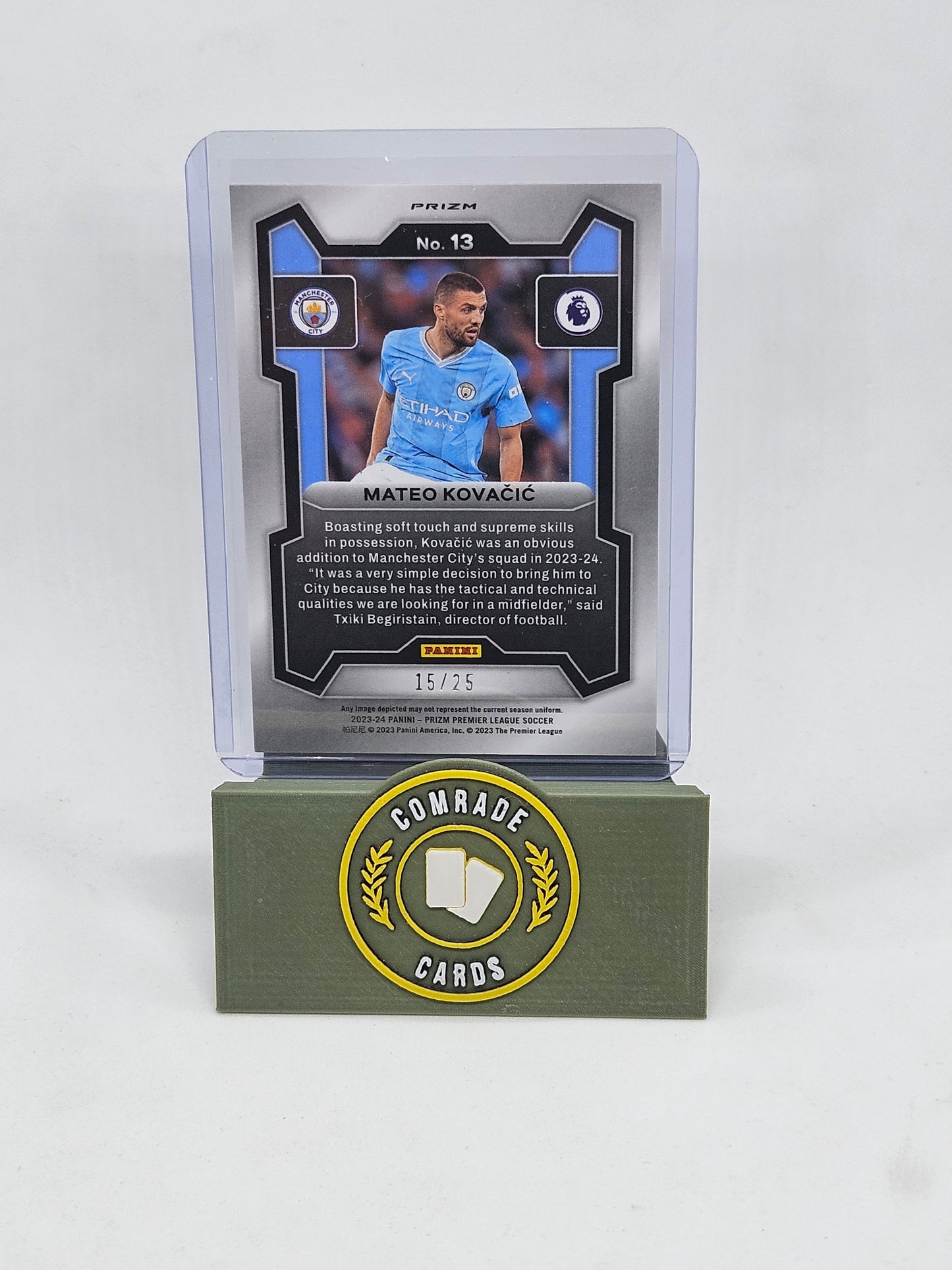 Mateo Kovacic (Man City) 15/25 Prizm 2023-2024