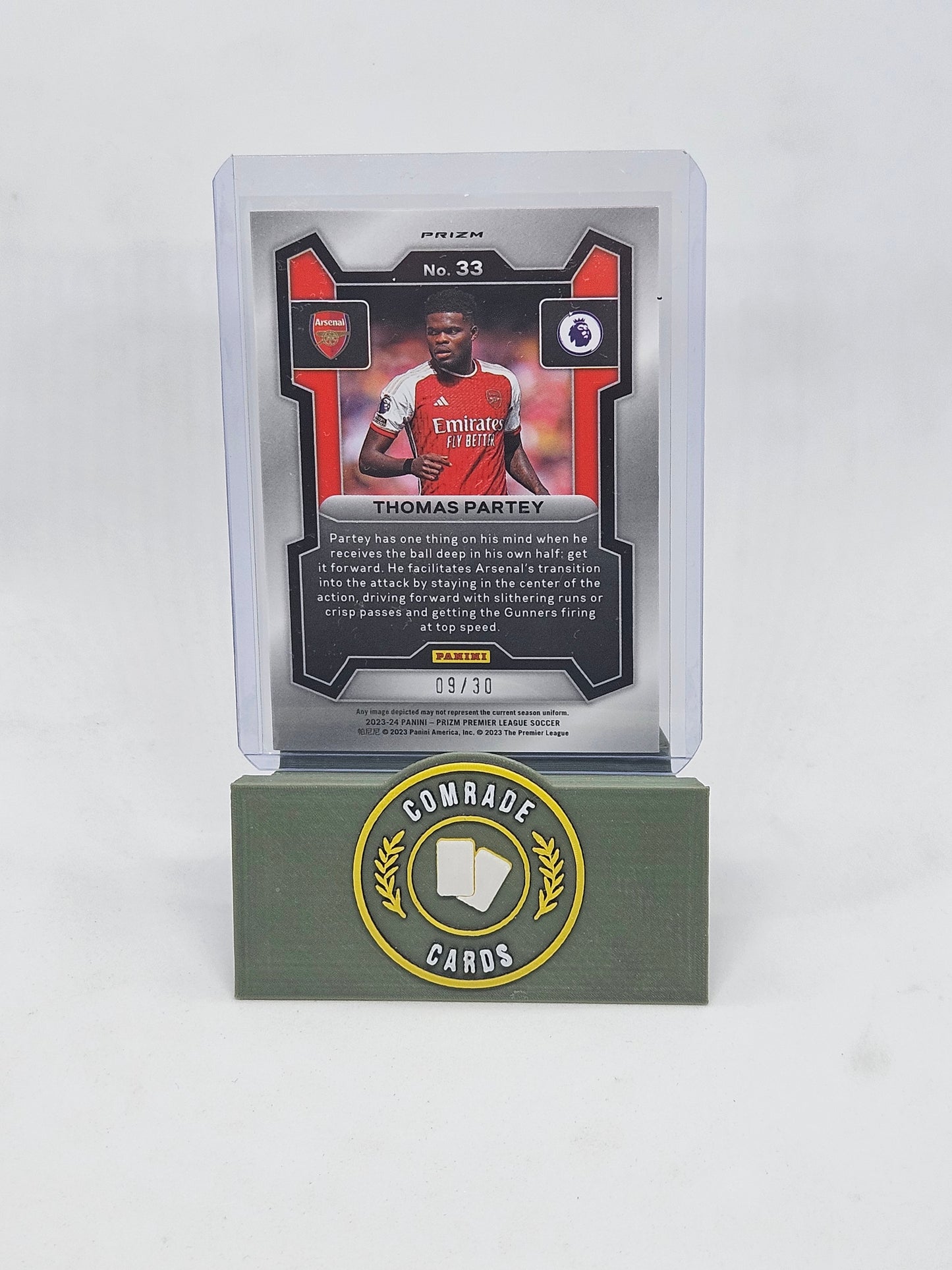Thomas Partey (Arsenal) 09/30 Prizm Breakaway 2023-2024