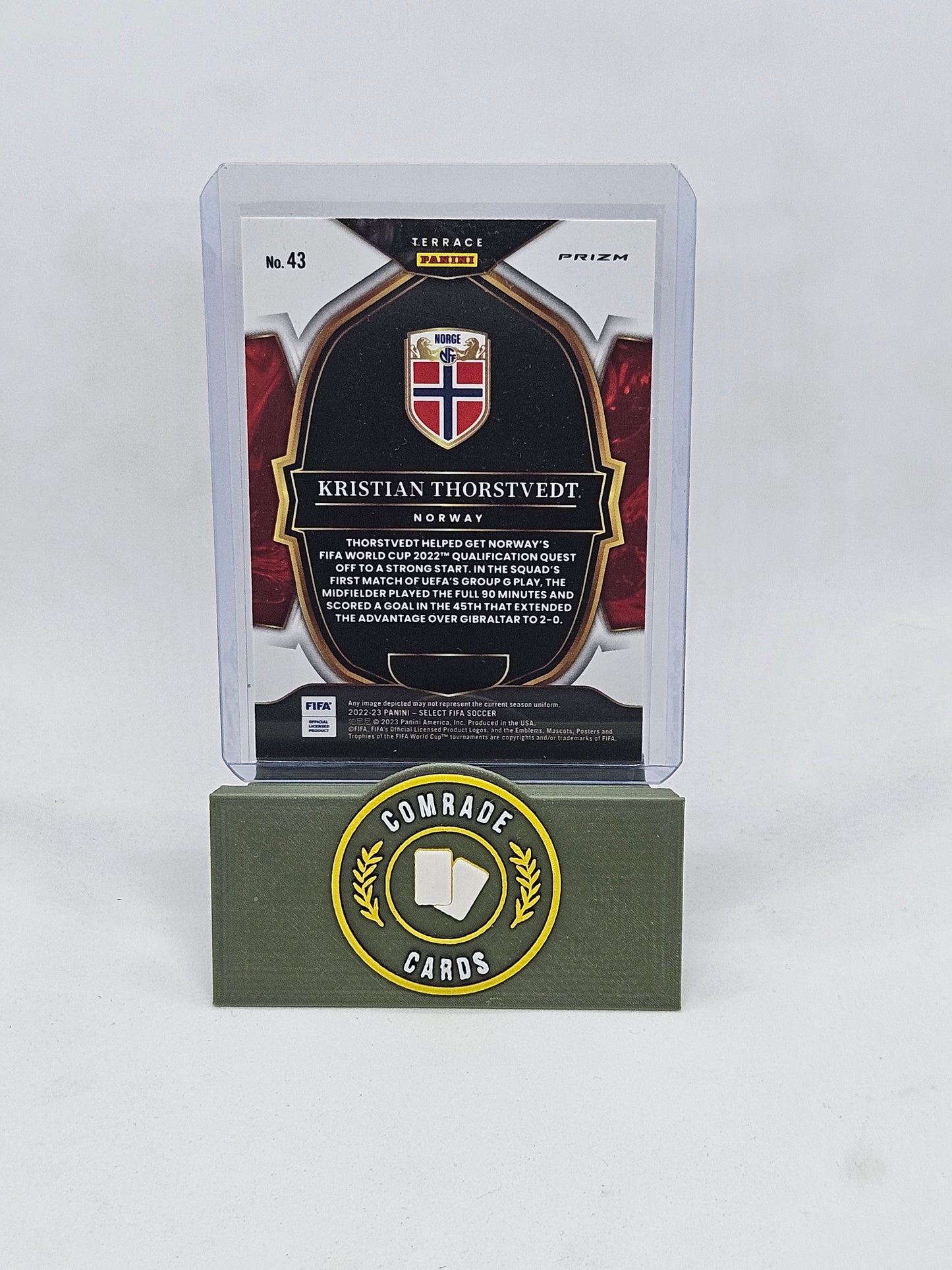 Kristian Thorstvedt (Norway) Purple Mojo Parallel Select Fifa 2022-2023