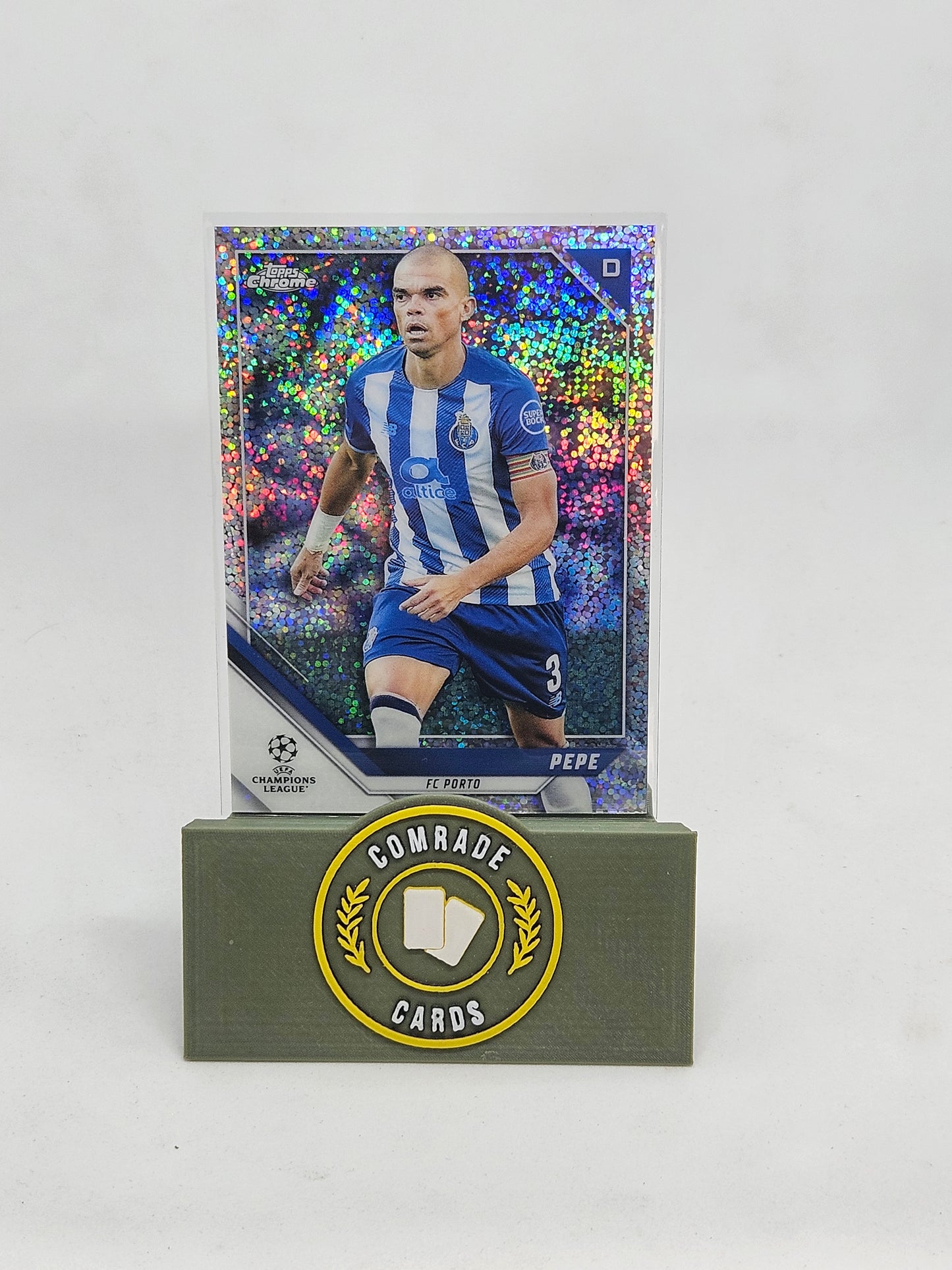 Pepe (Porto) Speckle Refractor Parallel Topps Chrome 2021-2022