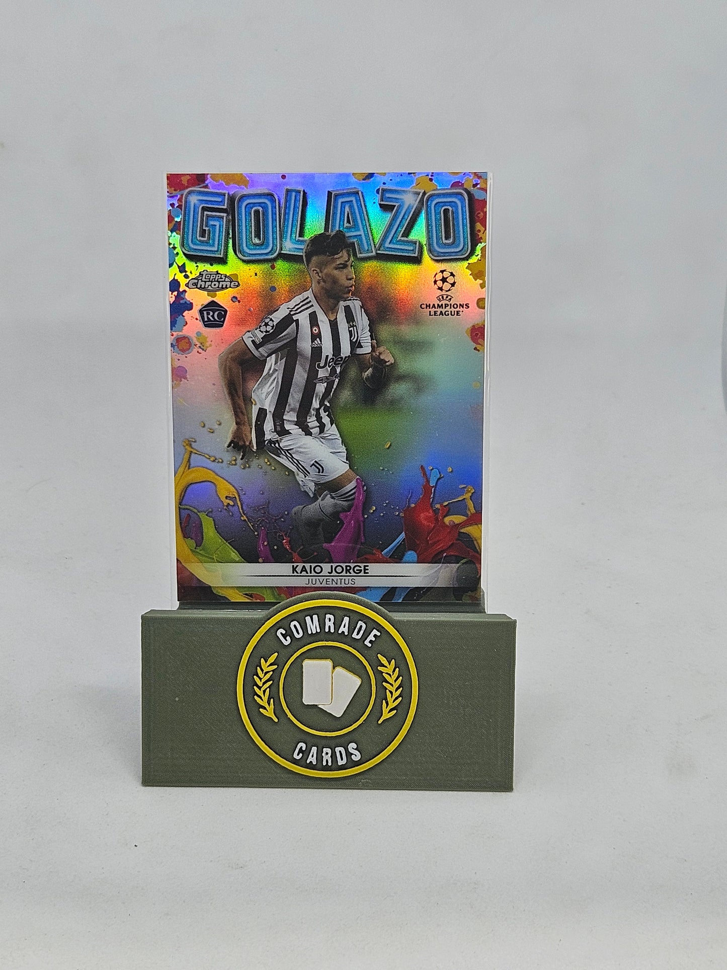 Kaio Jorge (Juventus) Golazo Insert Topps Chrome 2021-2022