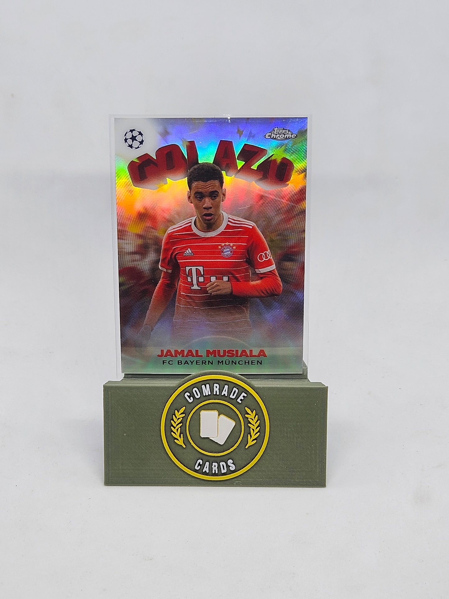 Jamal Musiala (Bayern München) Golazo Insert Topps Chrome 2022-2023