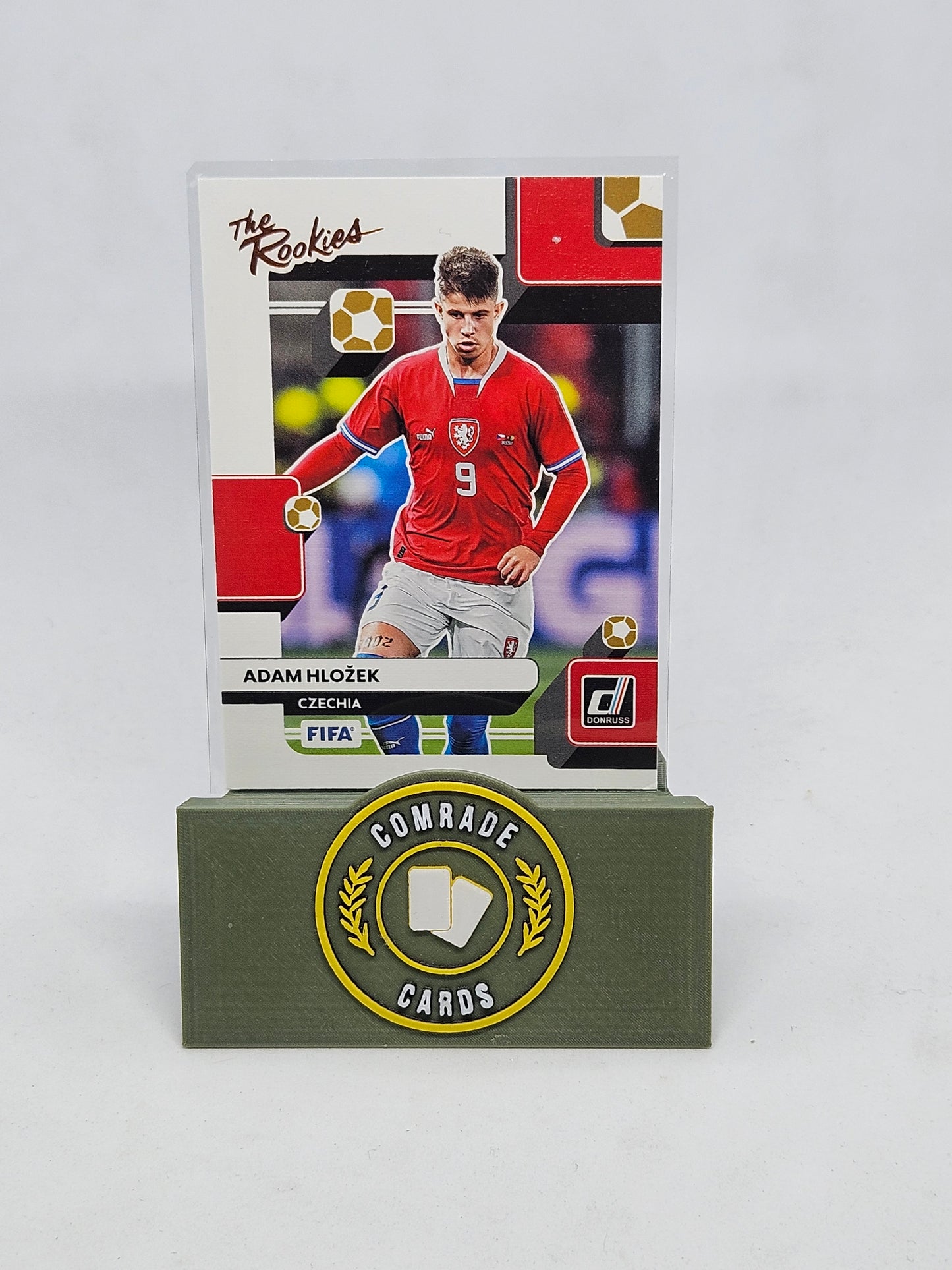 Adam Hlozek (Czechia) The Rookies Insert Donruss Soccer 2022-2023