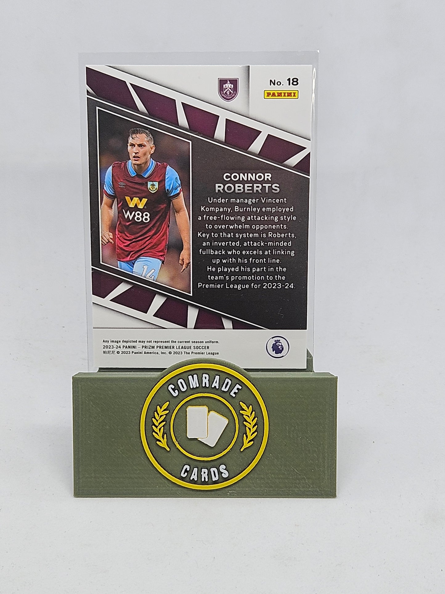 Connor Roberts (Burnley) Center Stage Insert Prizm 2023-2024