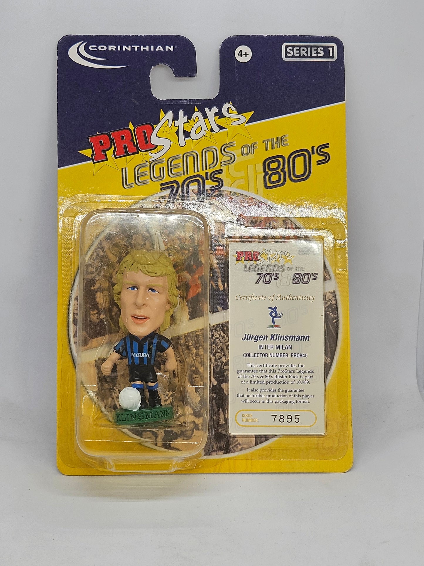 Jurgen Klinsmann (Inter Milan) Pro Stars Blister Legends Of The 70s/80s PRO845
